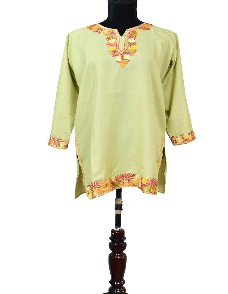 short embroidery kurti SK004