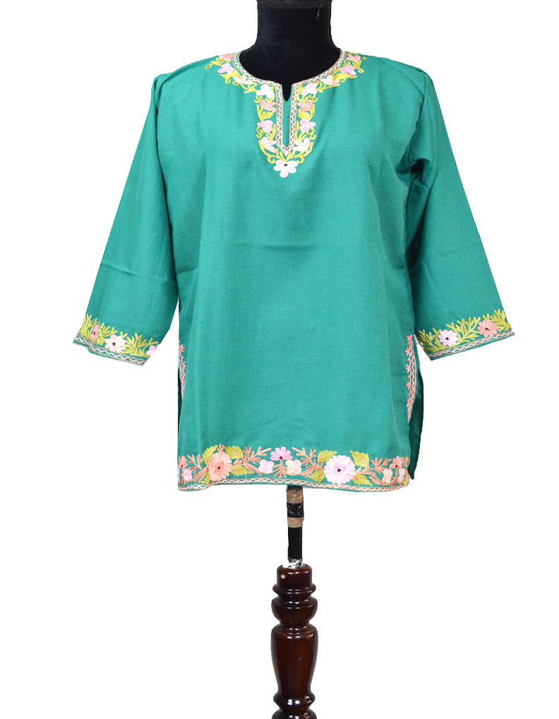 short embroidery kurti SK010