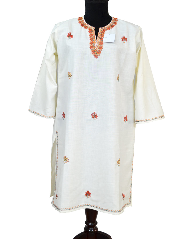 Sozni embroidery kurti SK019