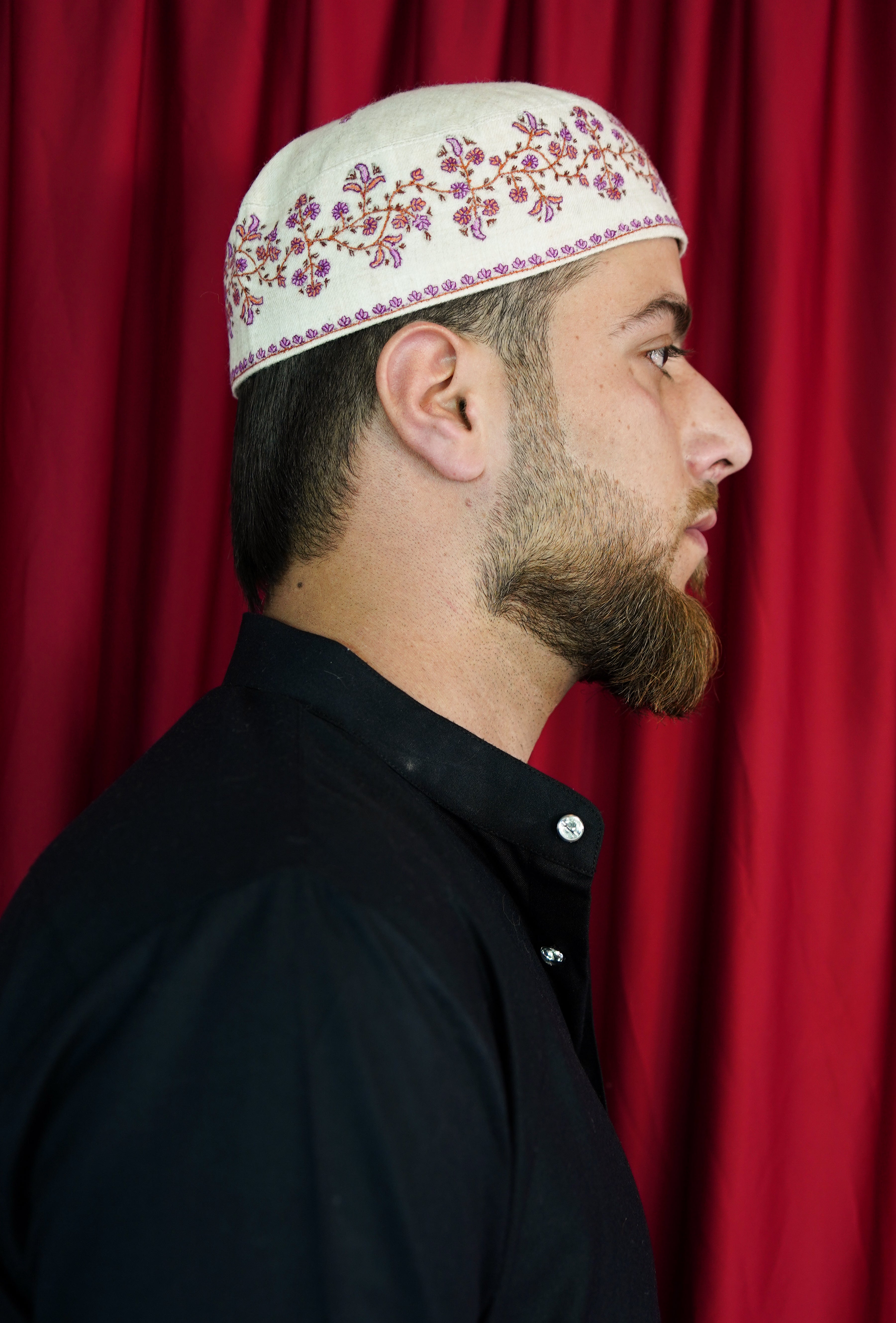 Sozni embroidery cap T003