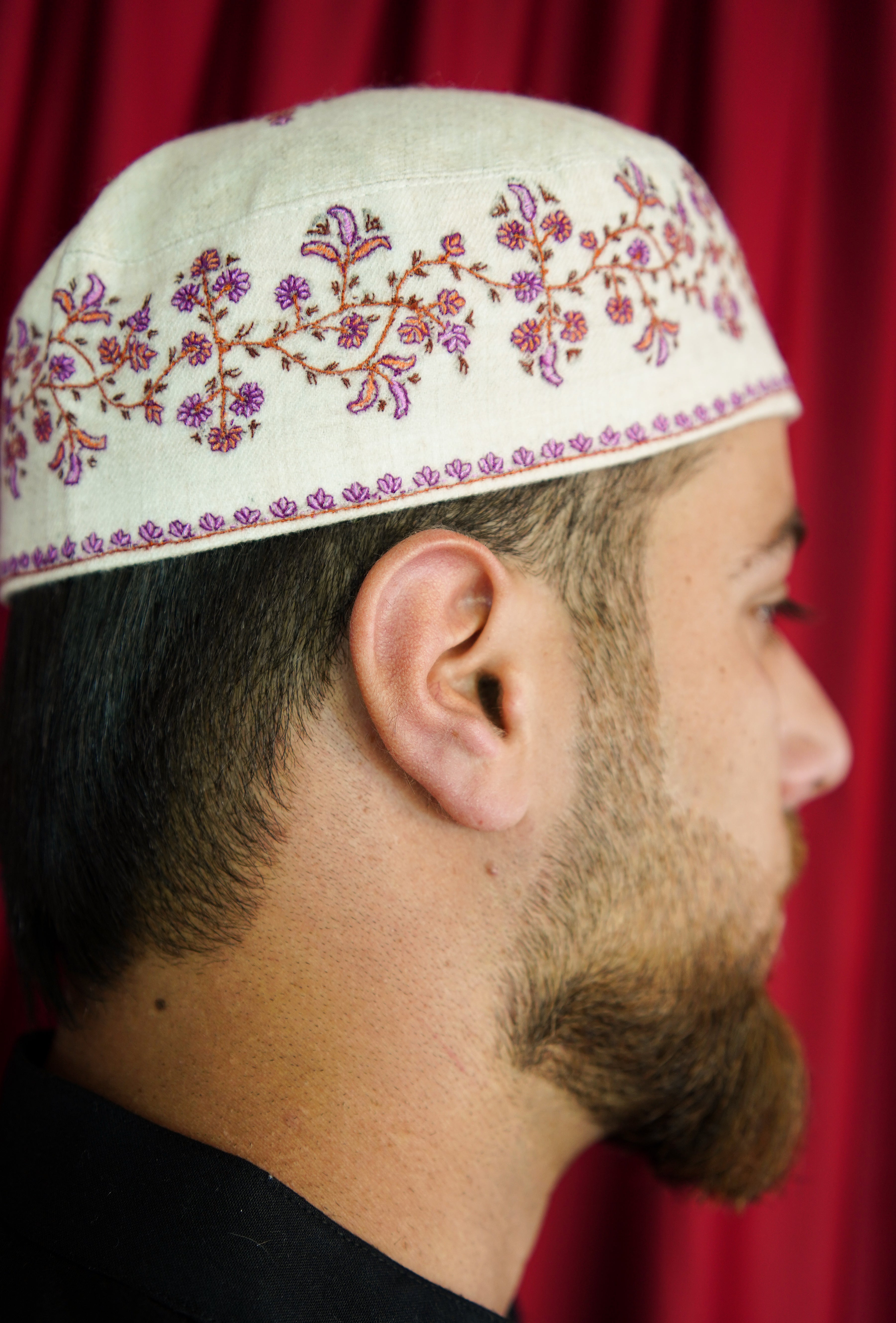 Sozni embroidery cap T003