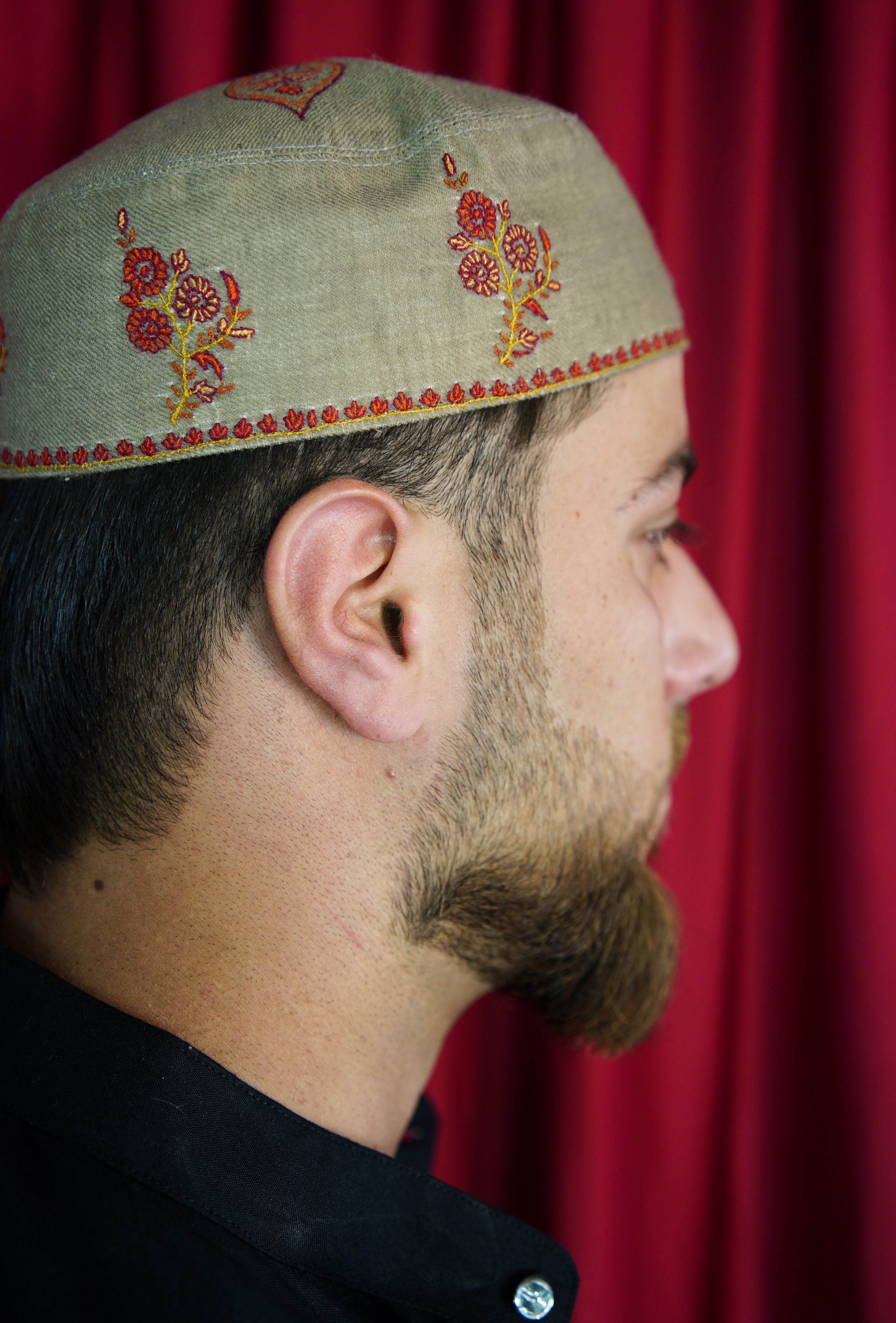 Sozni embroidery cap T005