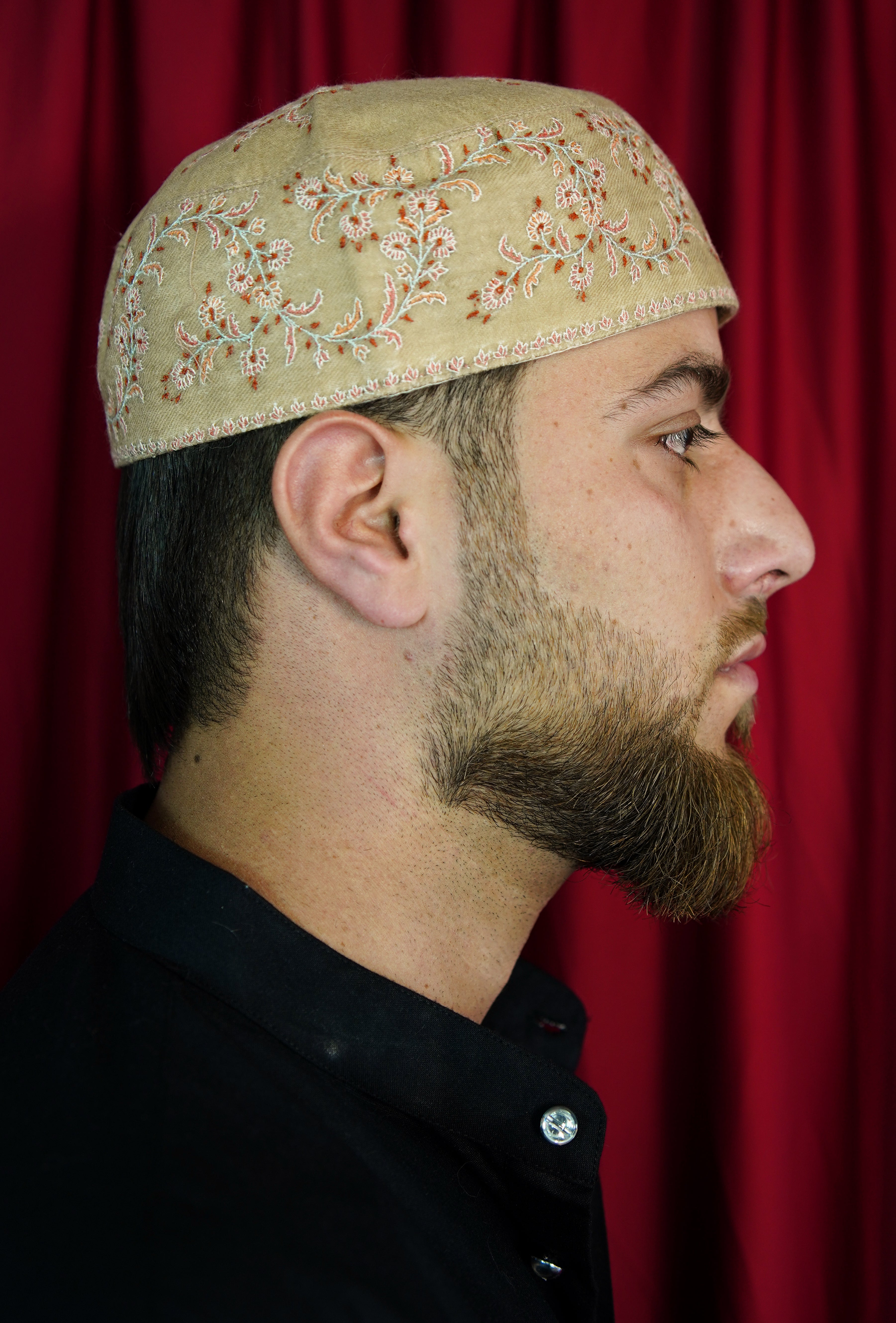 Sozni embroidery cap T006