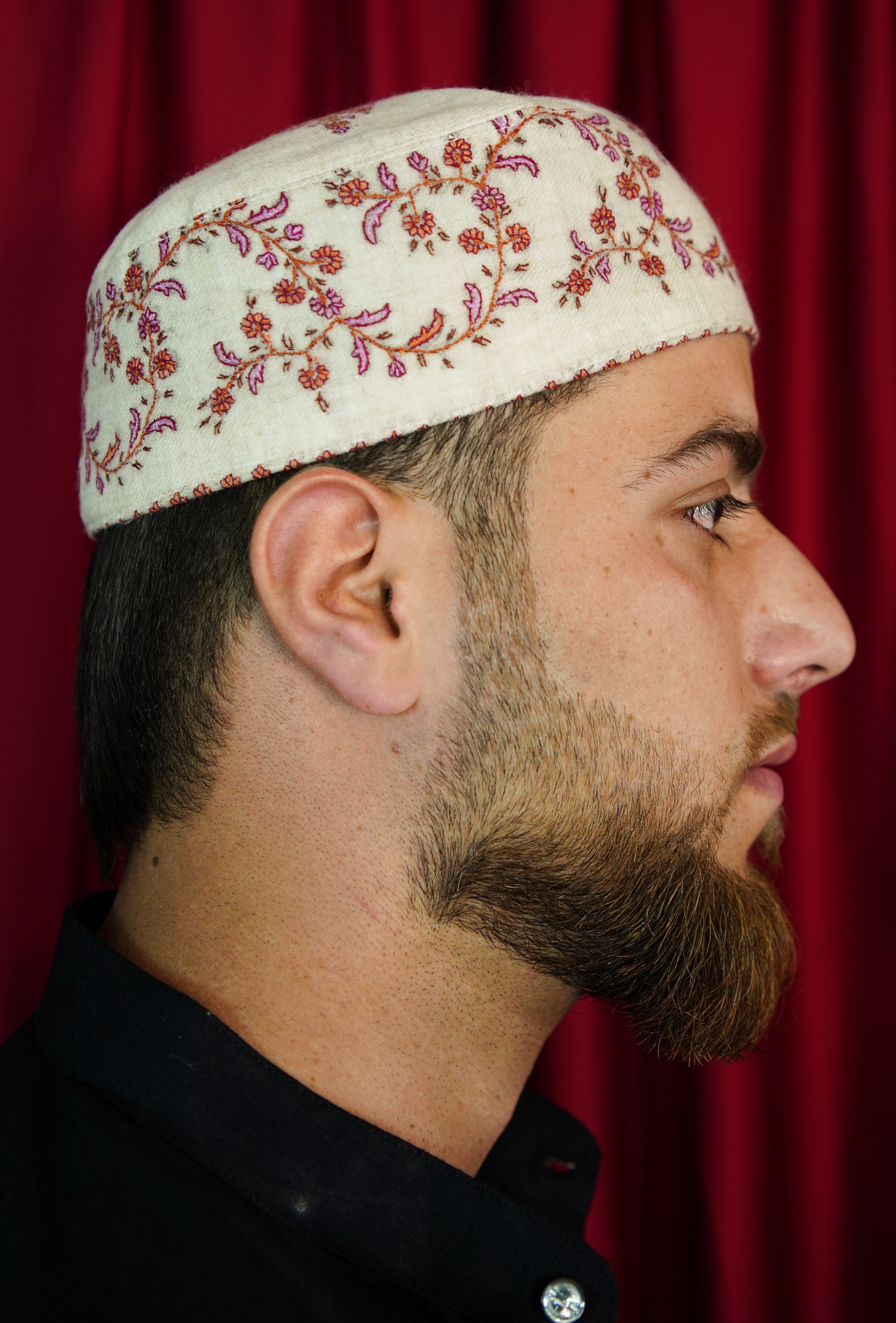 Sozni embroidery cap T007