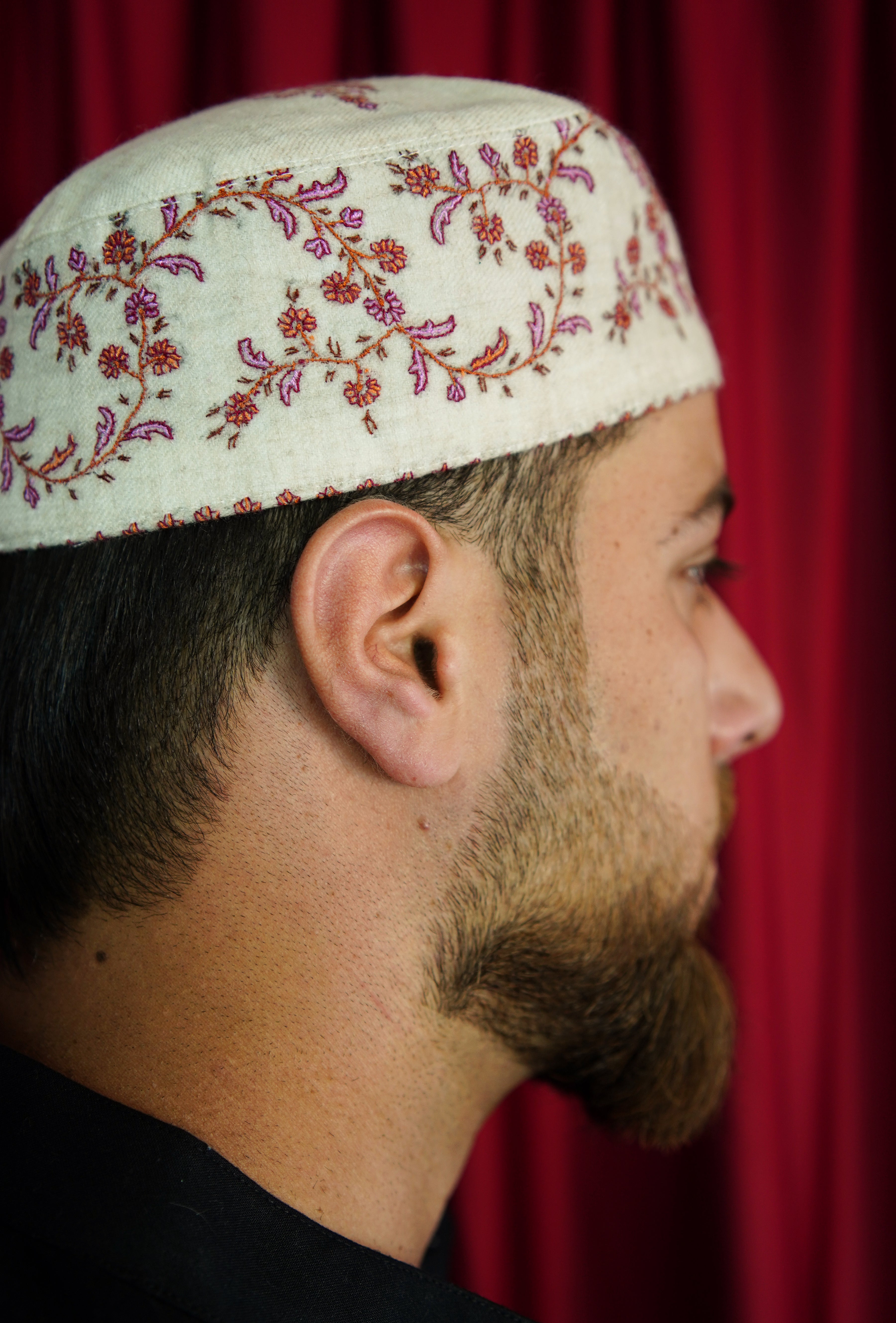 Sozni embroidery cap T007