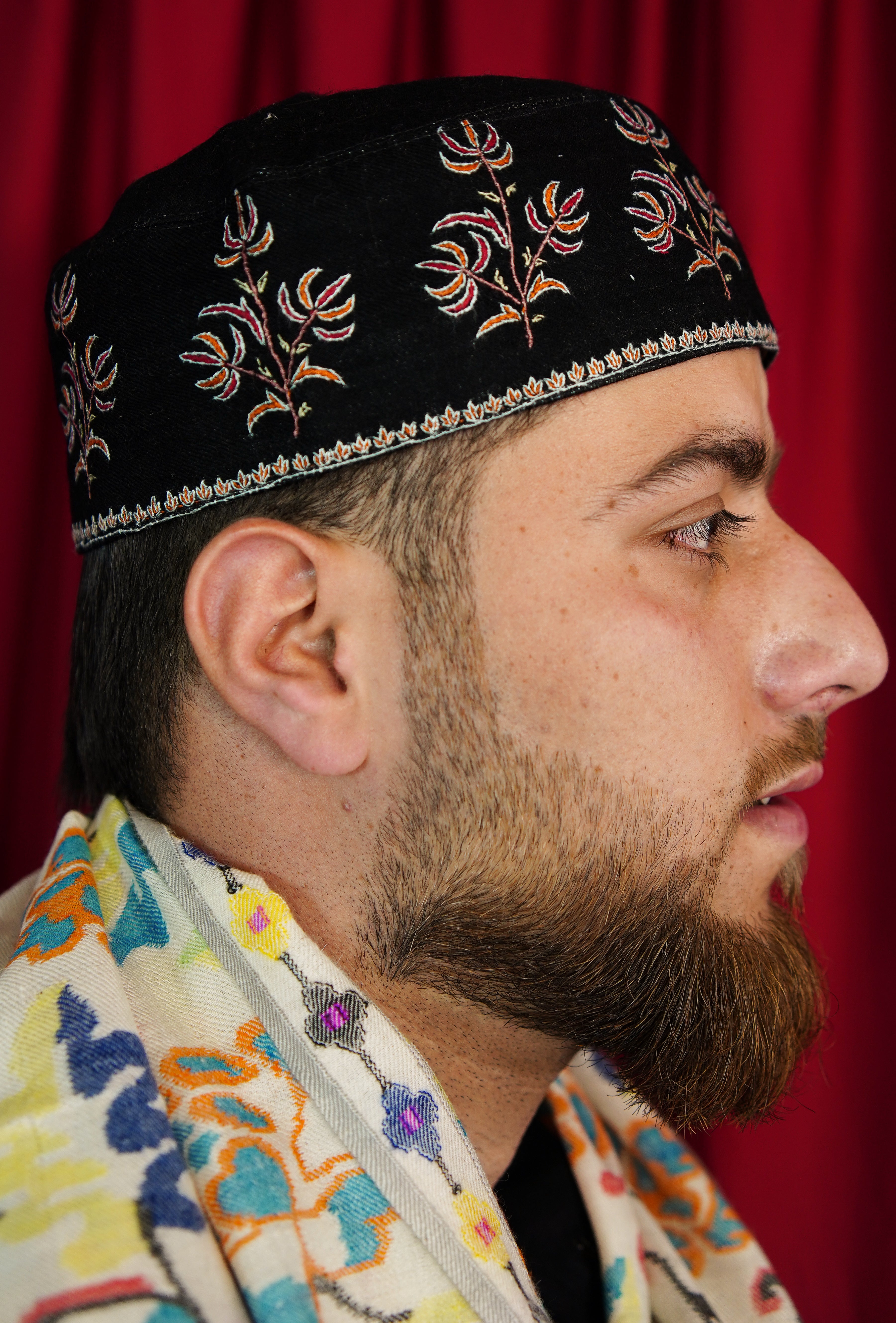 Sozni embroidery cap T008