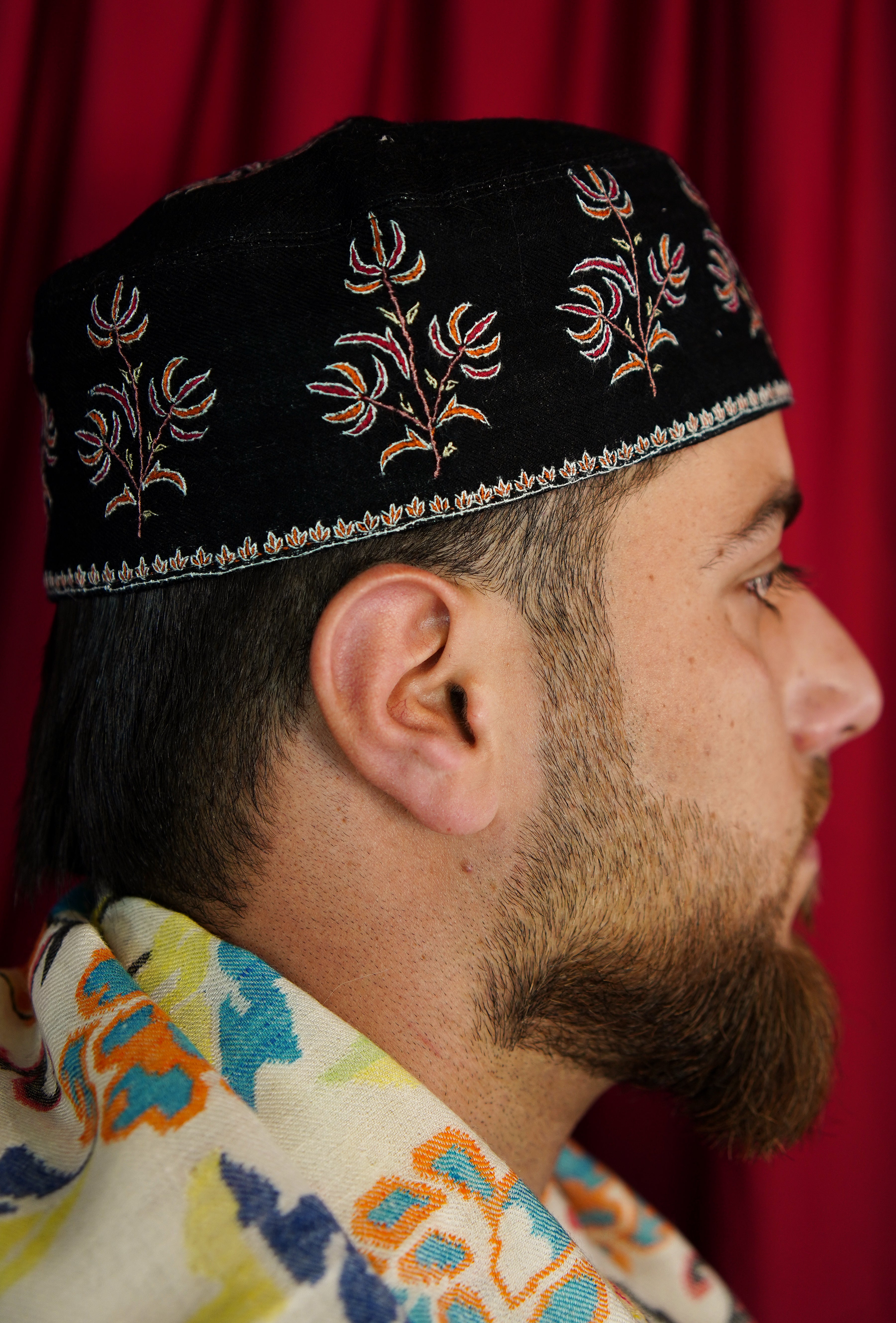 Sozni embroidery cap T008