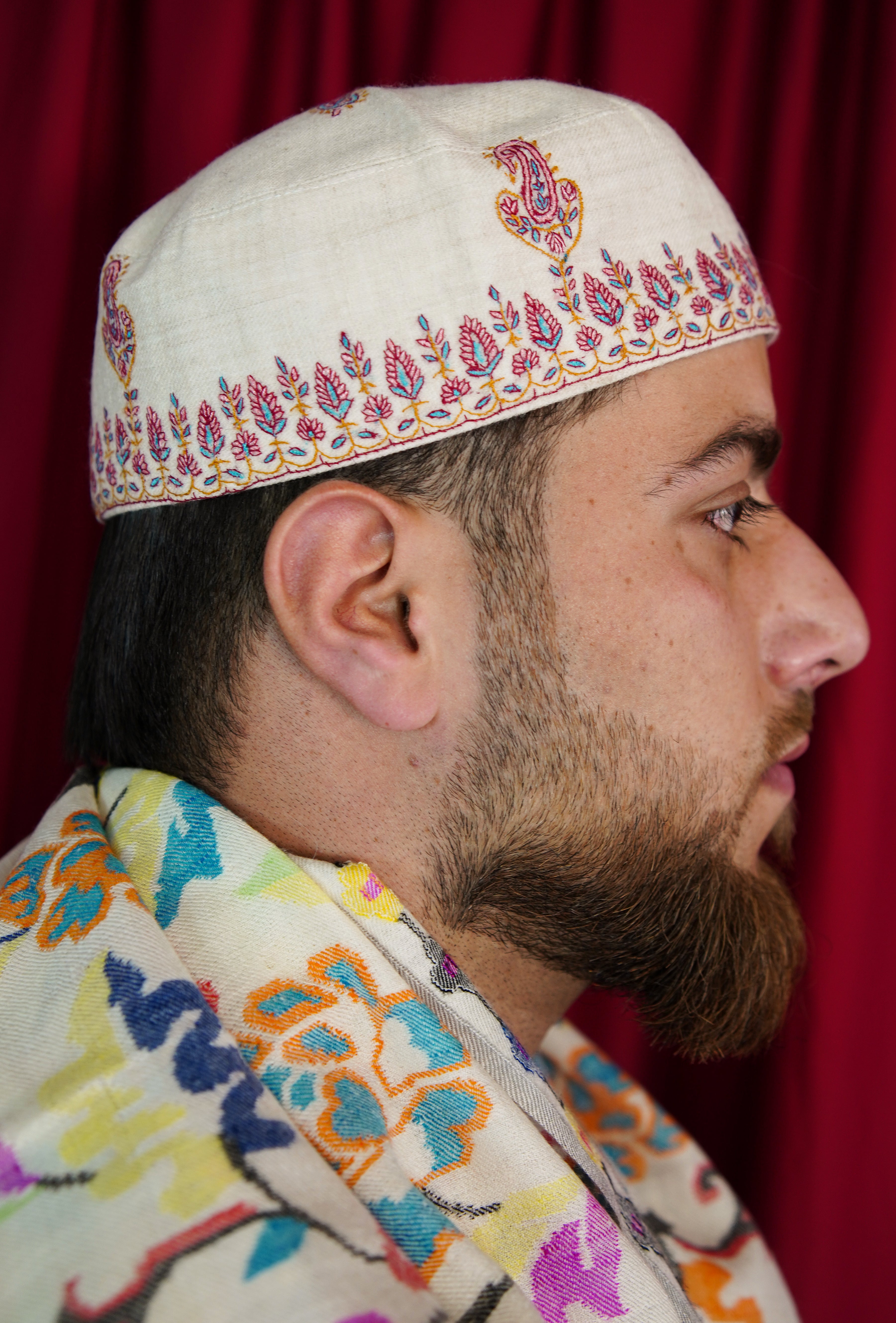 Sozni embroidery cap T009