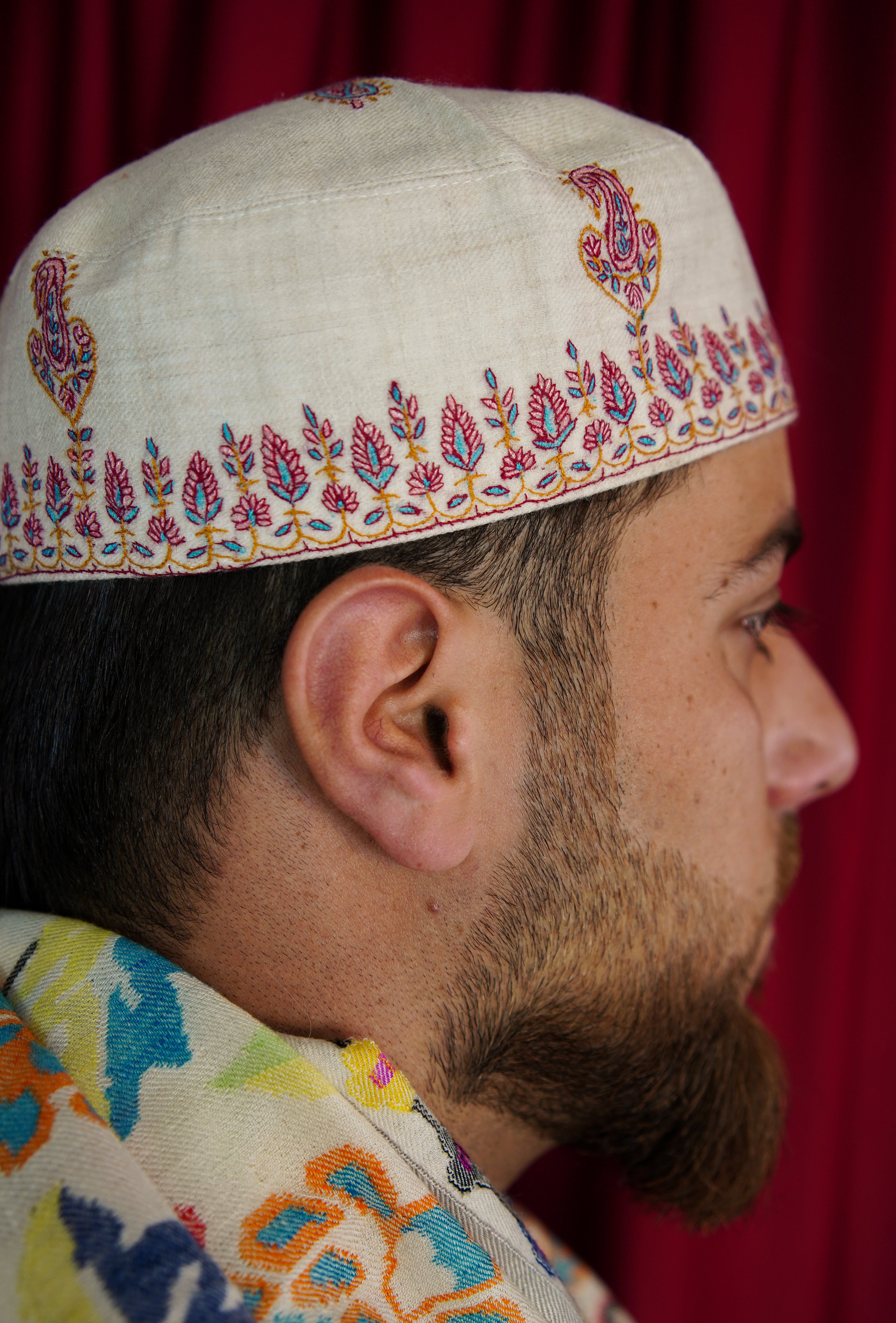 Sozni embroidery cap T009