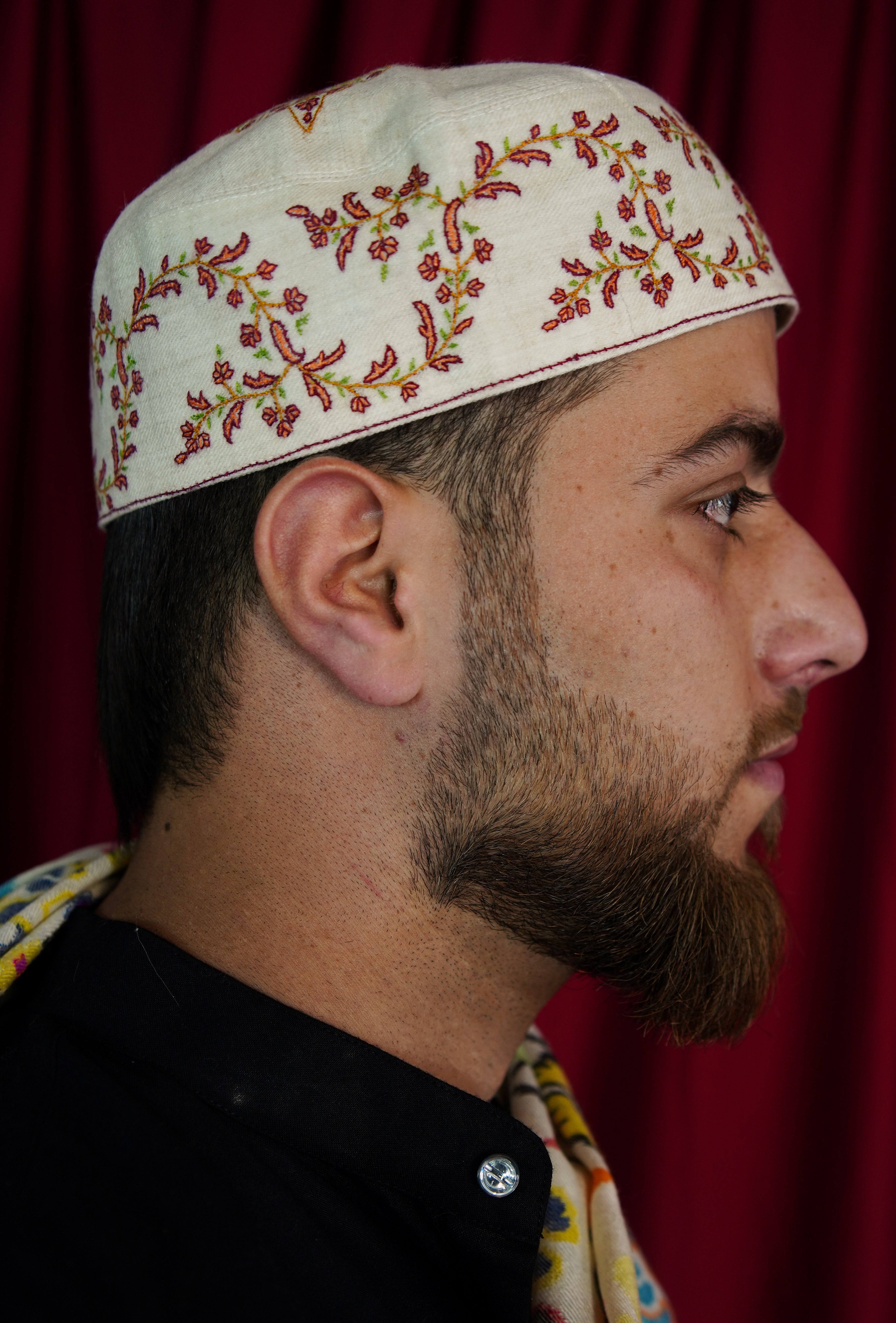 Sozni embroidery cap T010