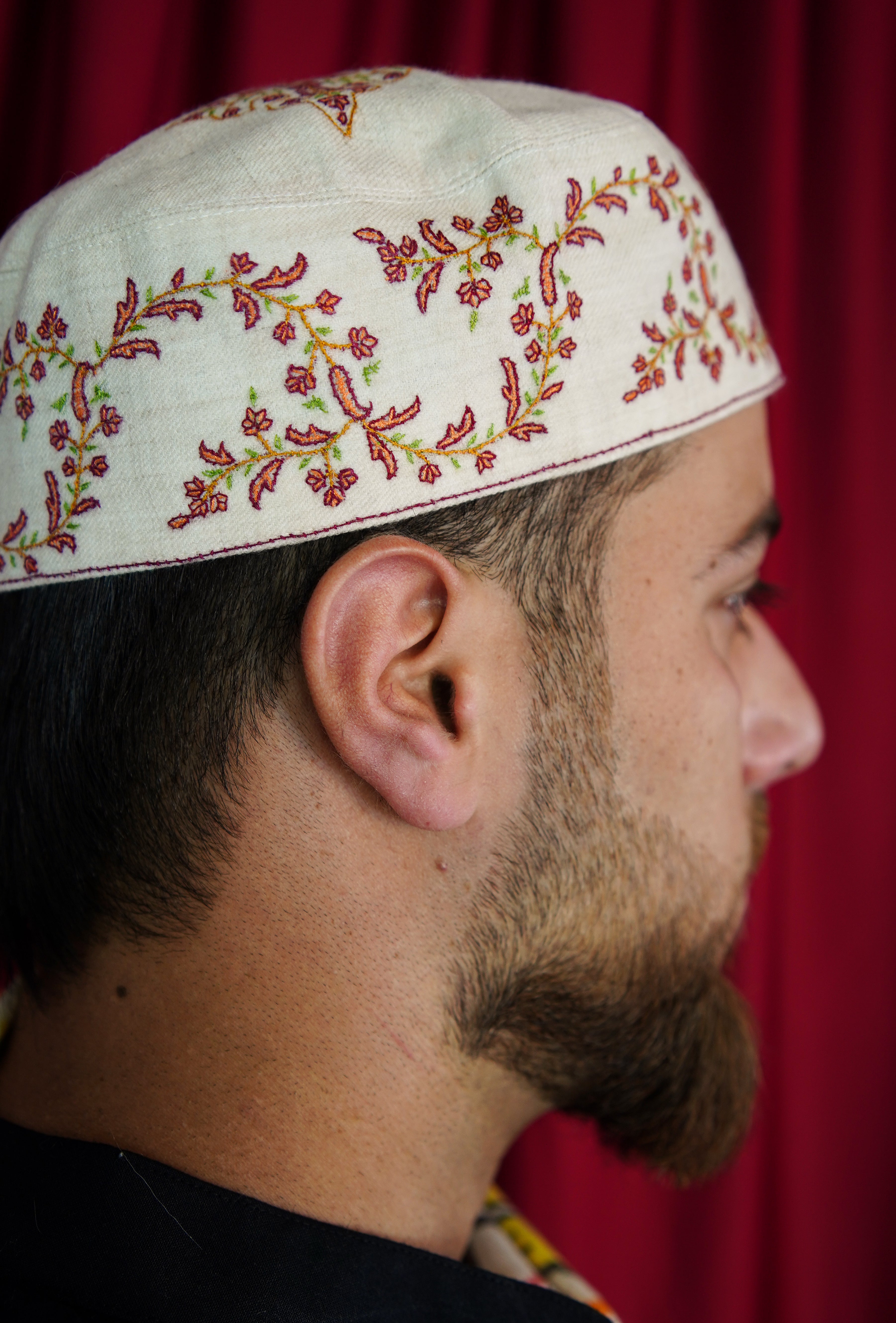 Sozni embroidery cap T010