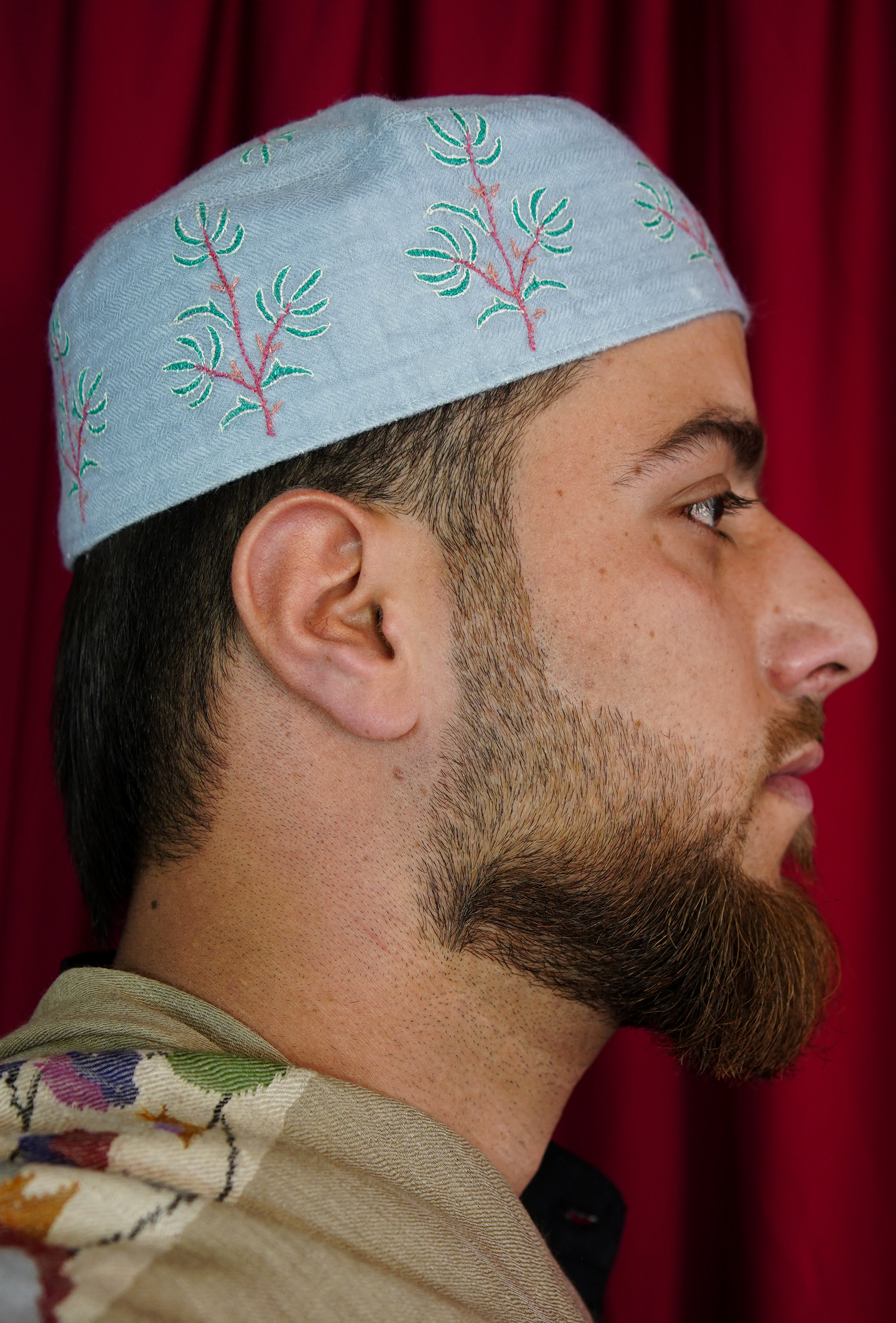 Sozni embroidery cap T011