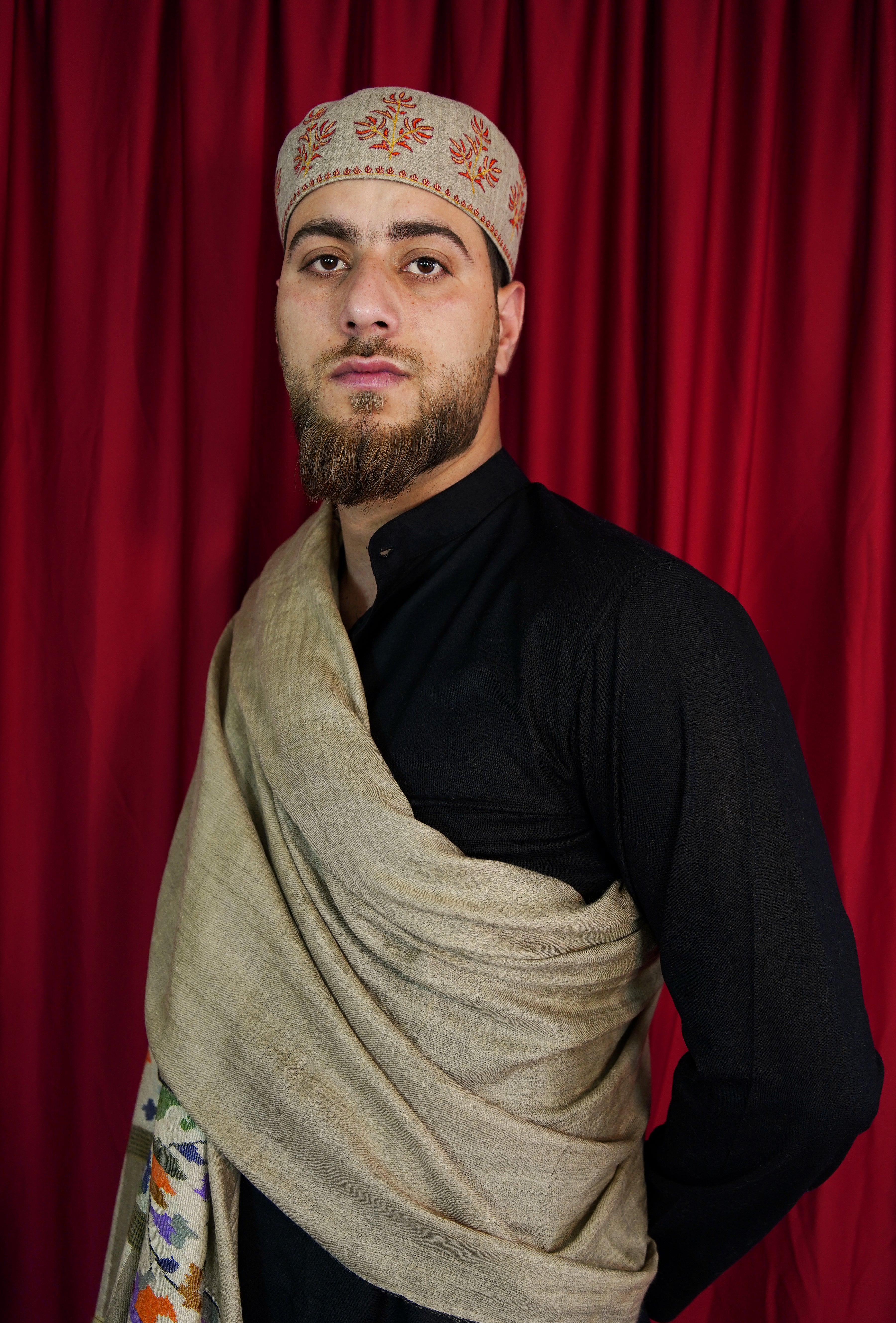 Sozni embroidery cap T012