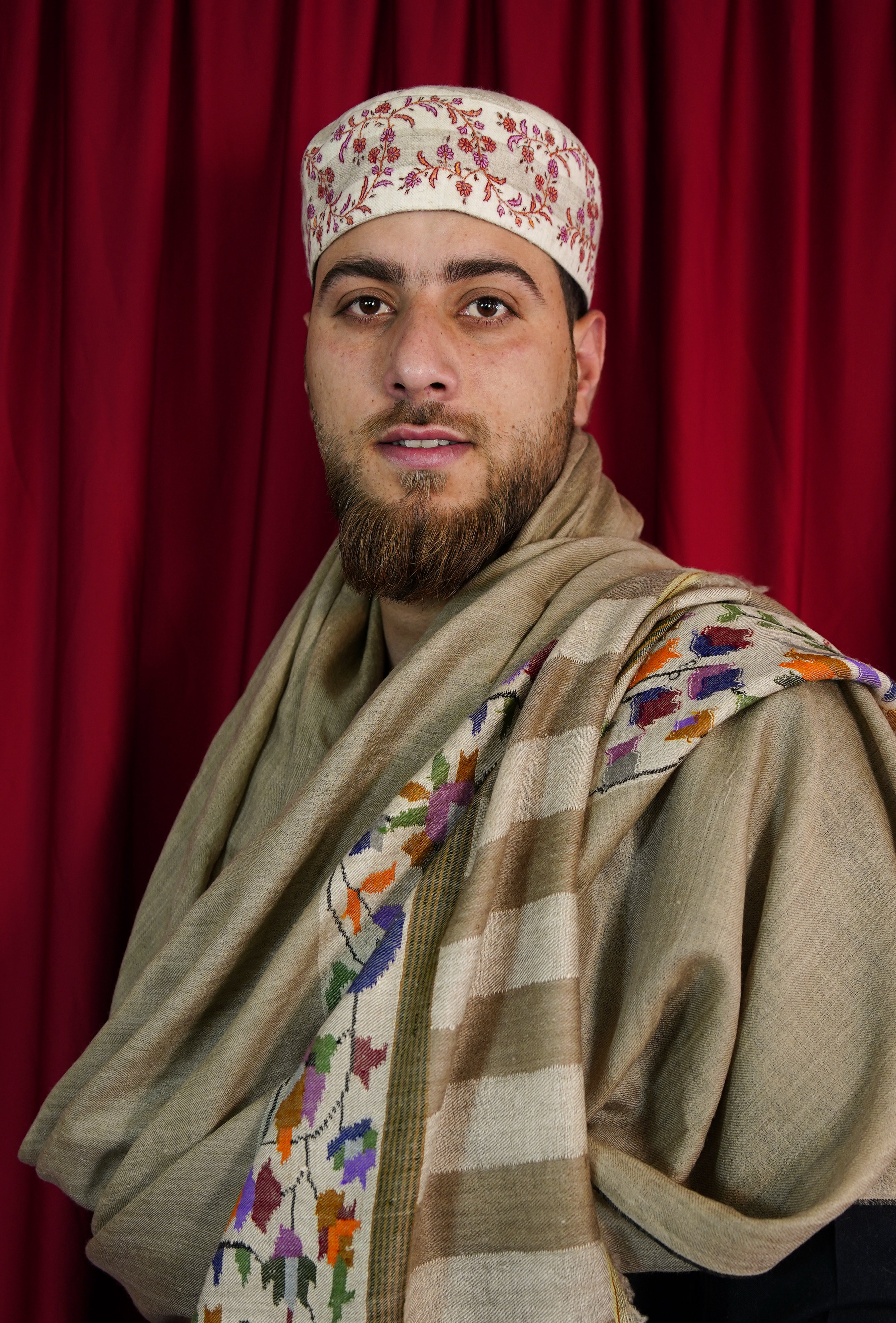 Sozni embroidery cap T014