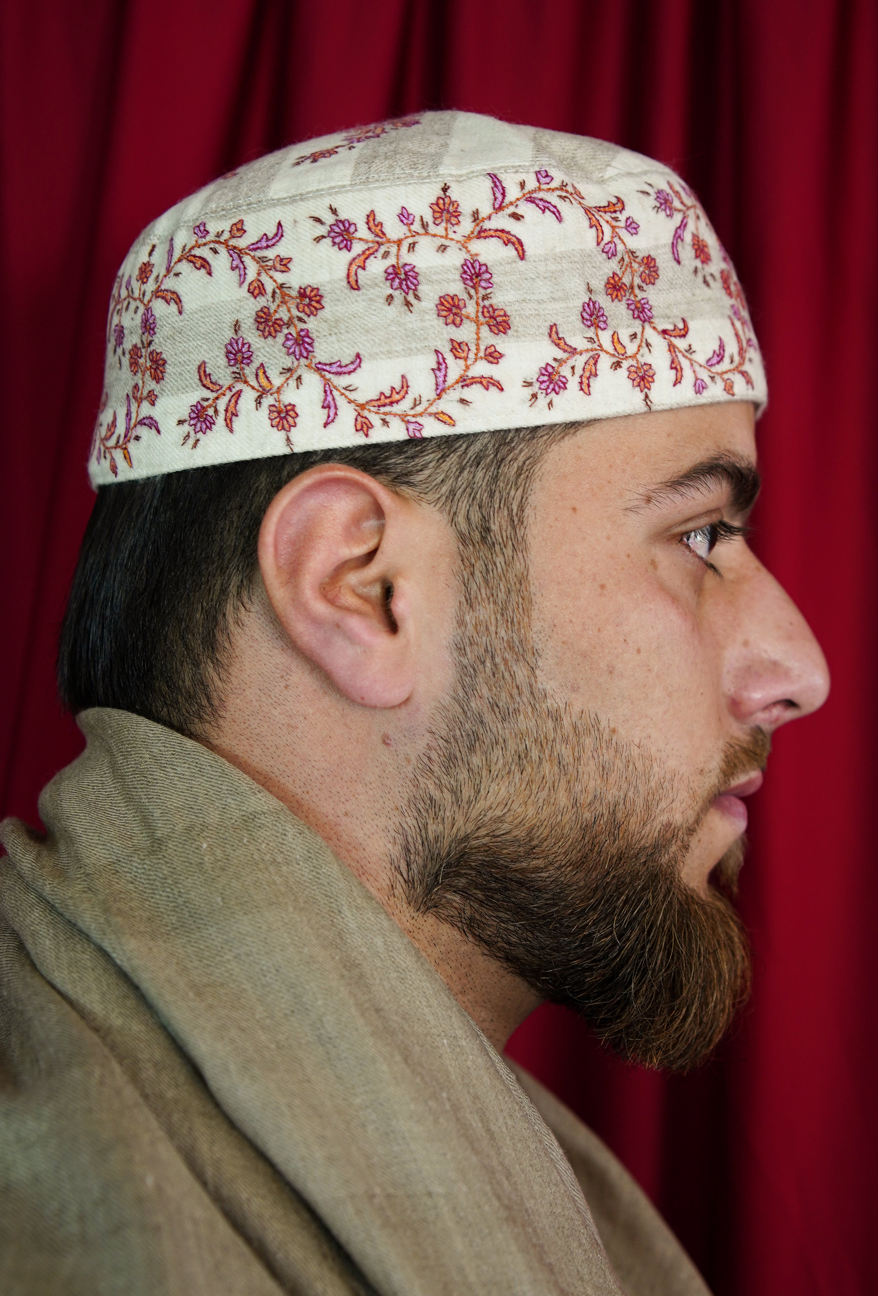 Sozni embroidery cap T014