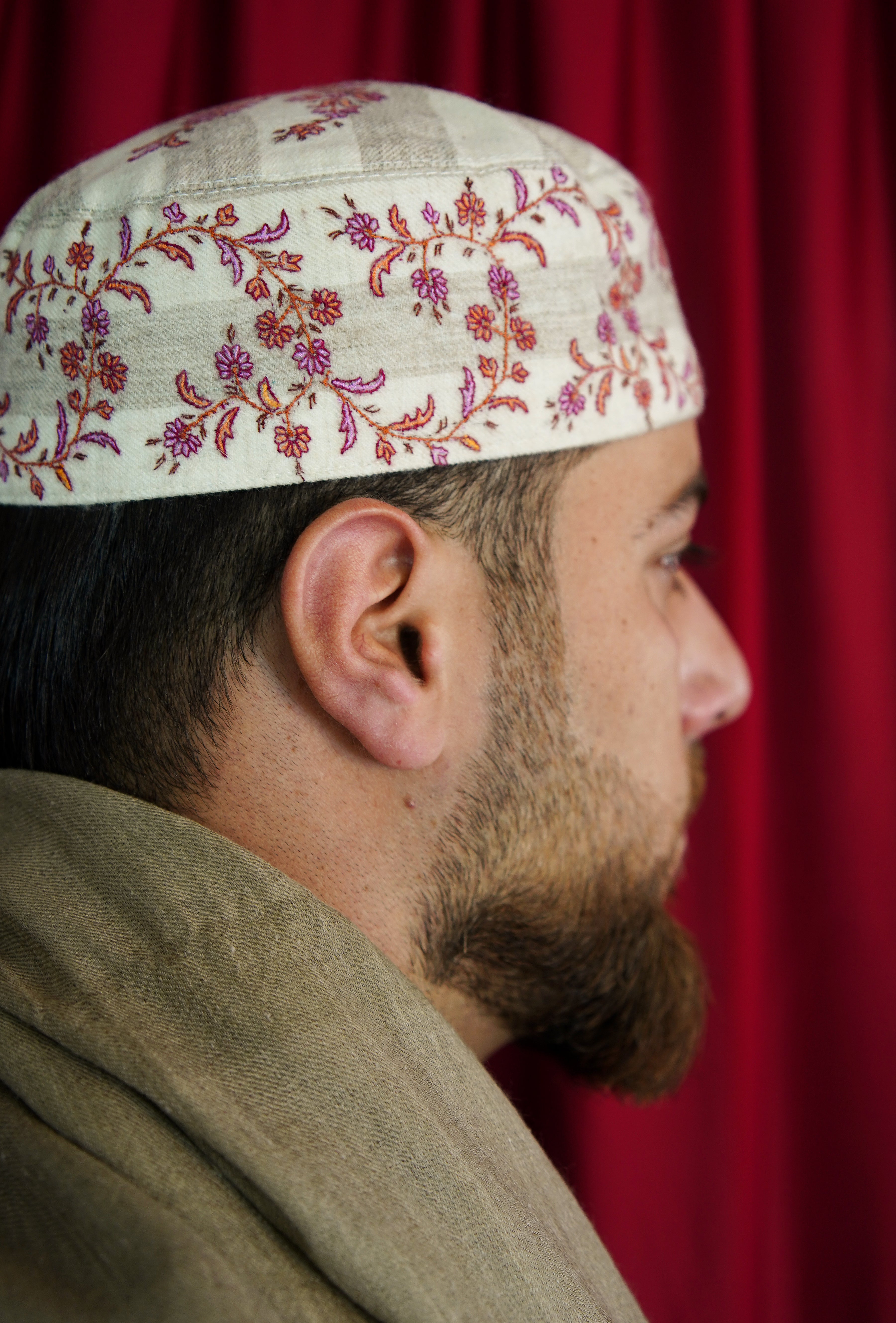 Sozni embroidery cap T014