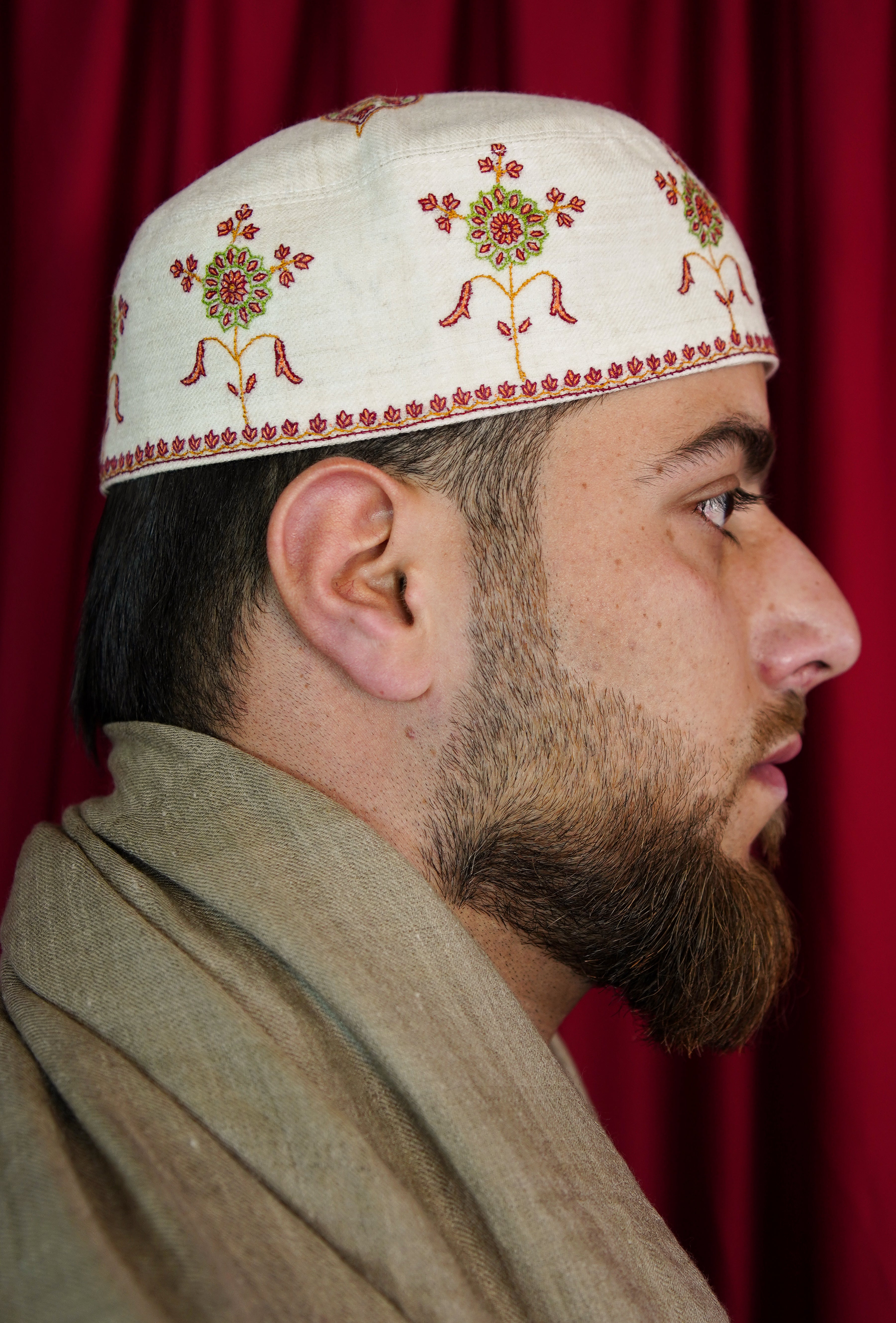 Sozni embroidery cap T015