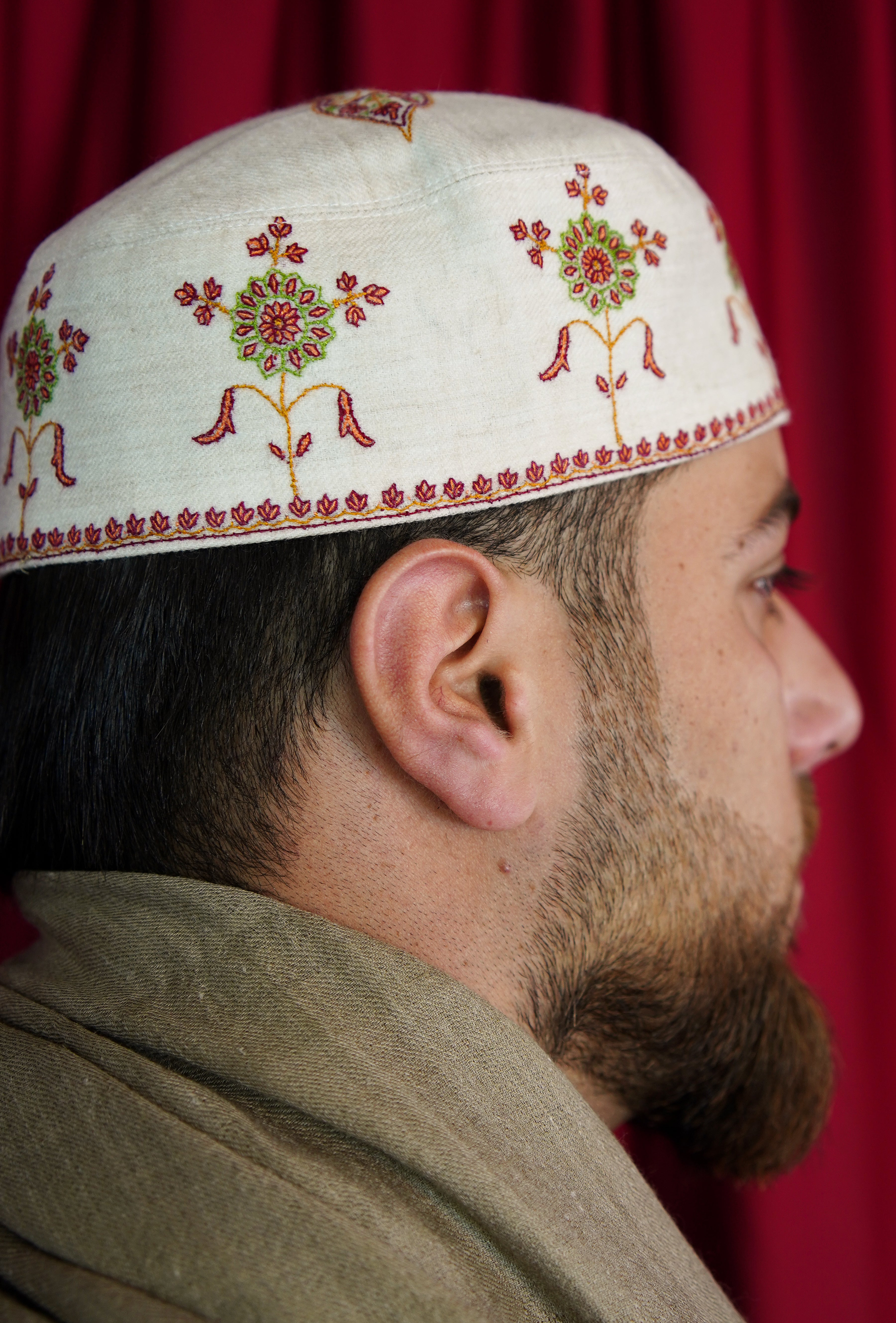 Sozni embroidery cap T015