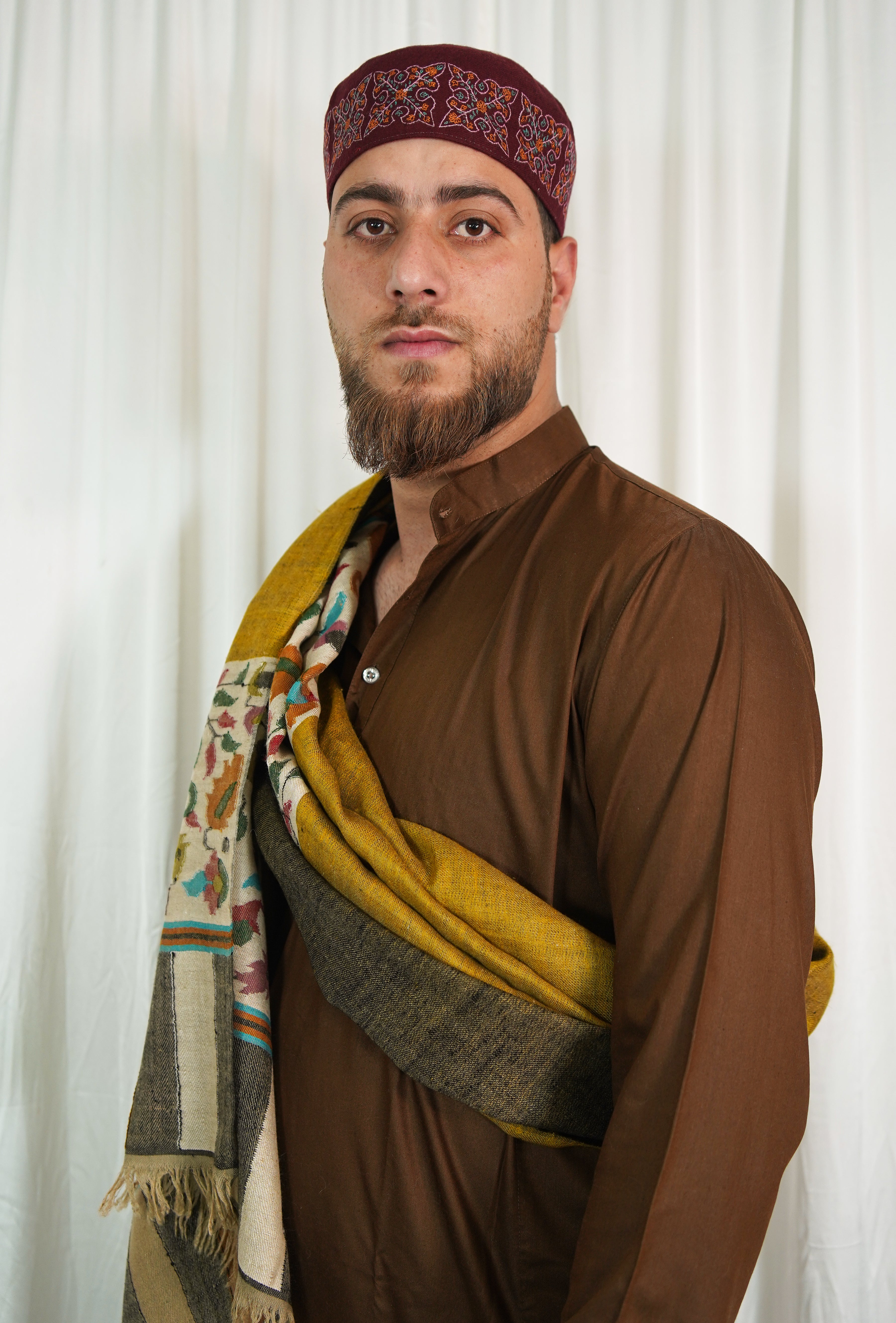 Sozni embroidery cap T016