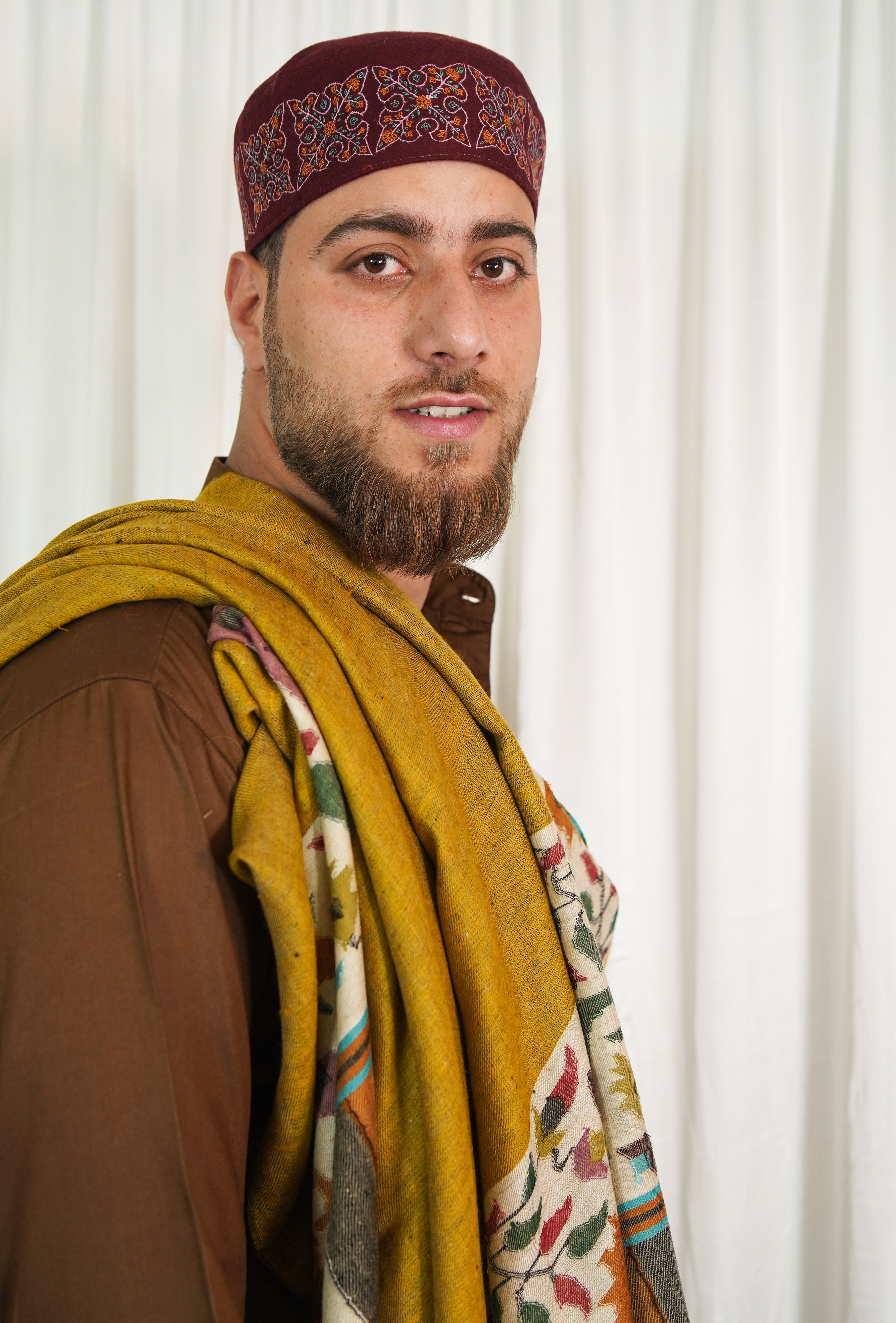 Sozni embroidery cap T016