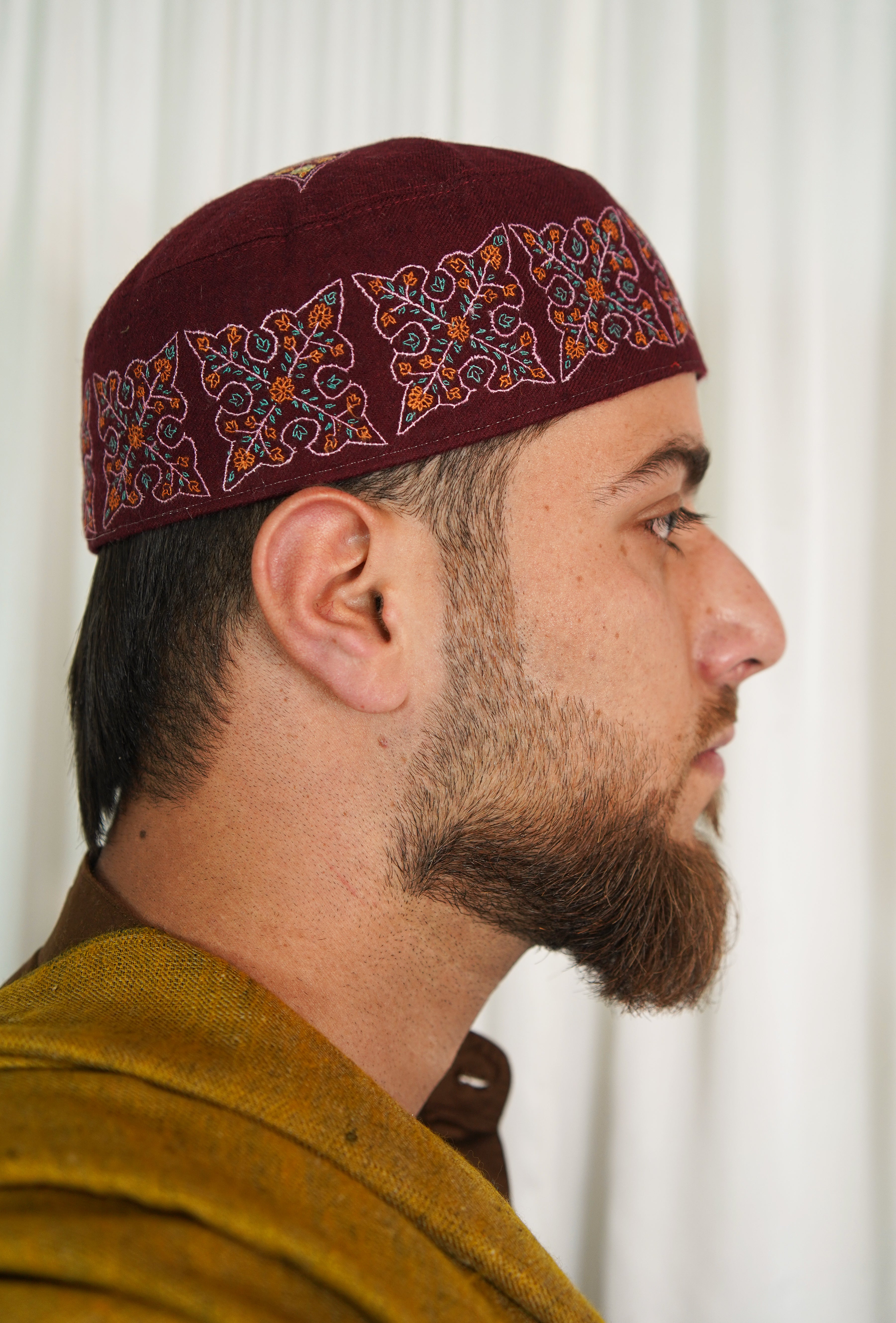 Sozni embroidery cap T016