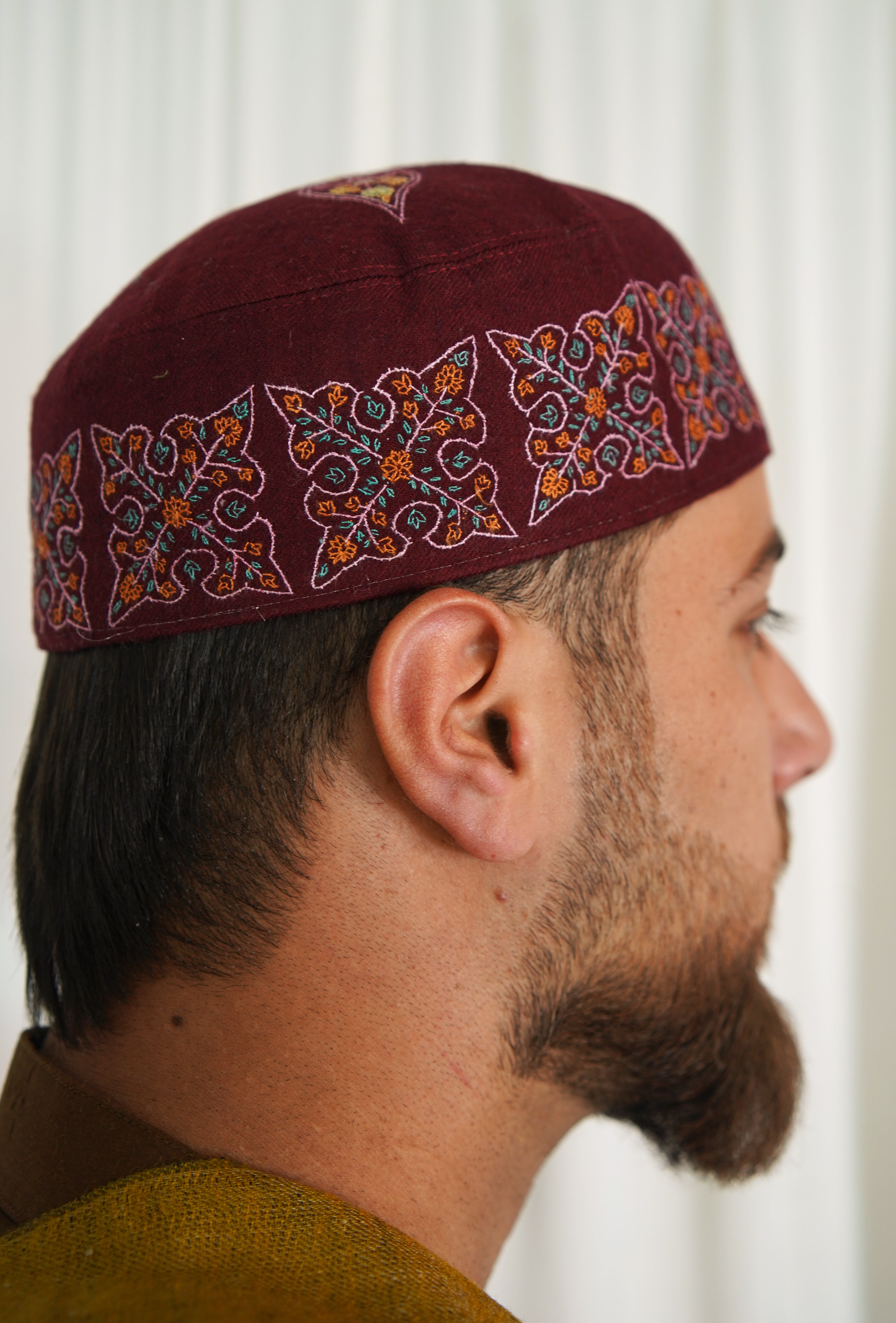 Sozni embroidery cap T016