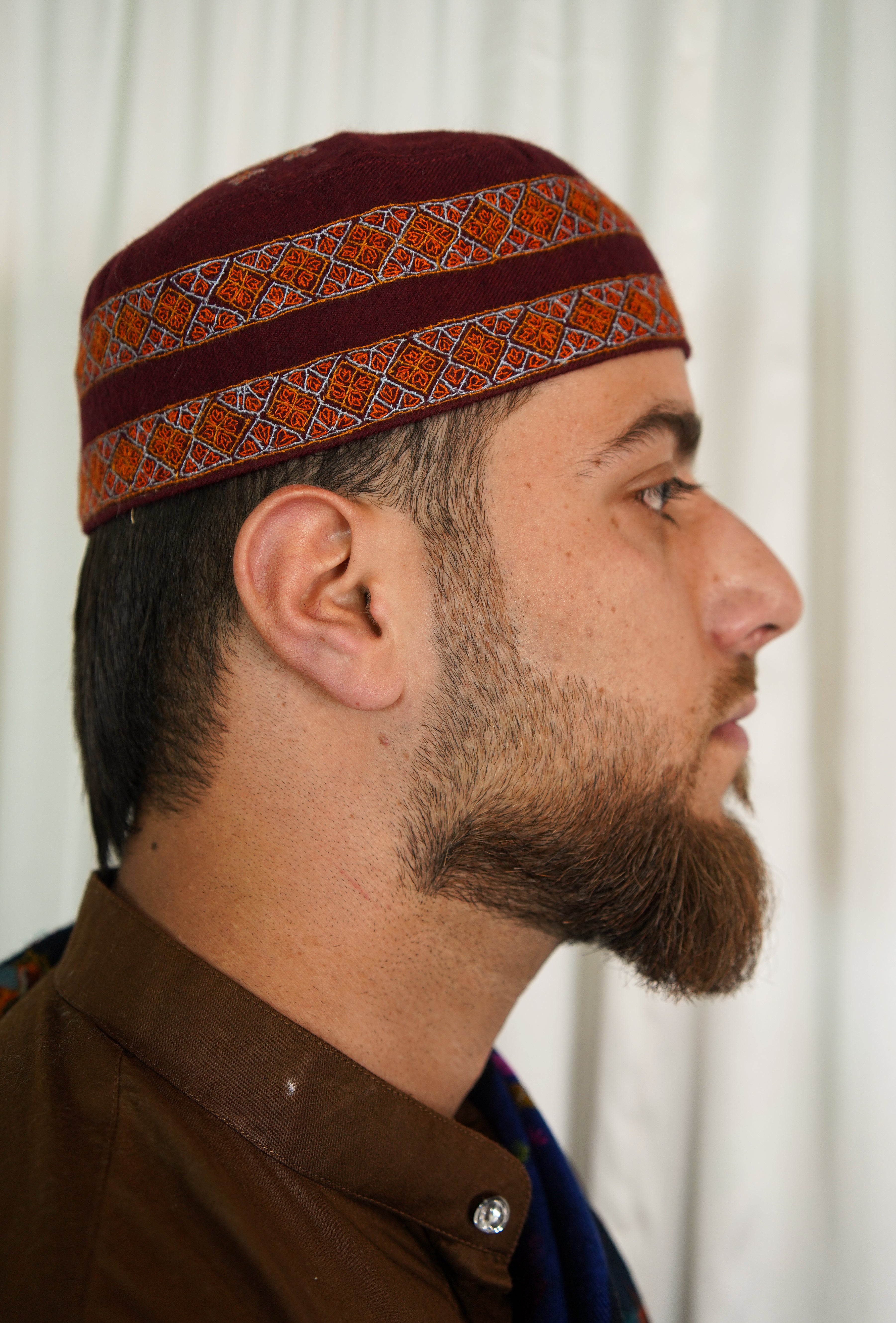 Sozni embroidery cap T024