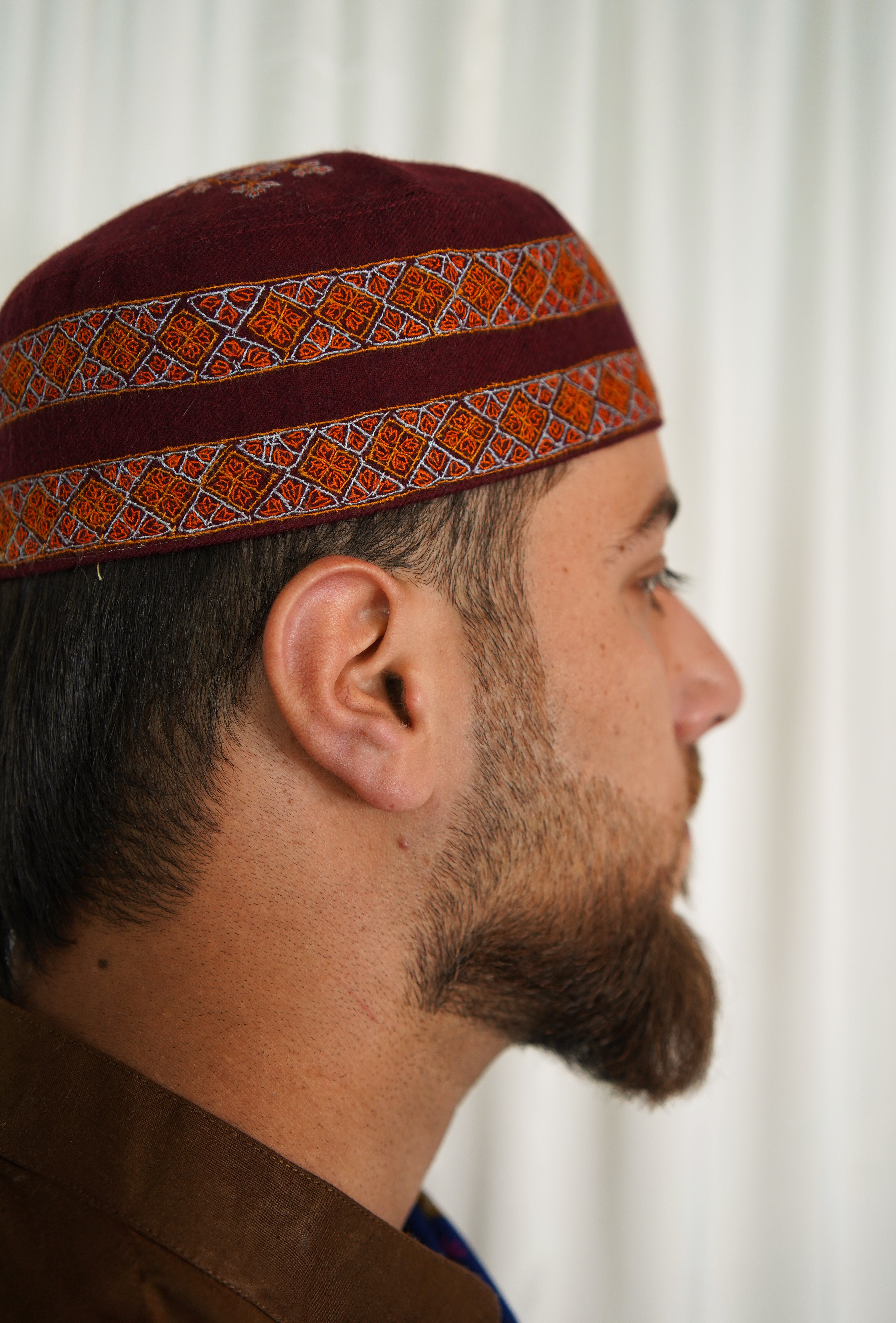 Sozni embroidery cap T024