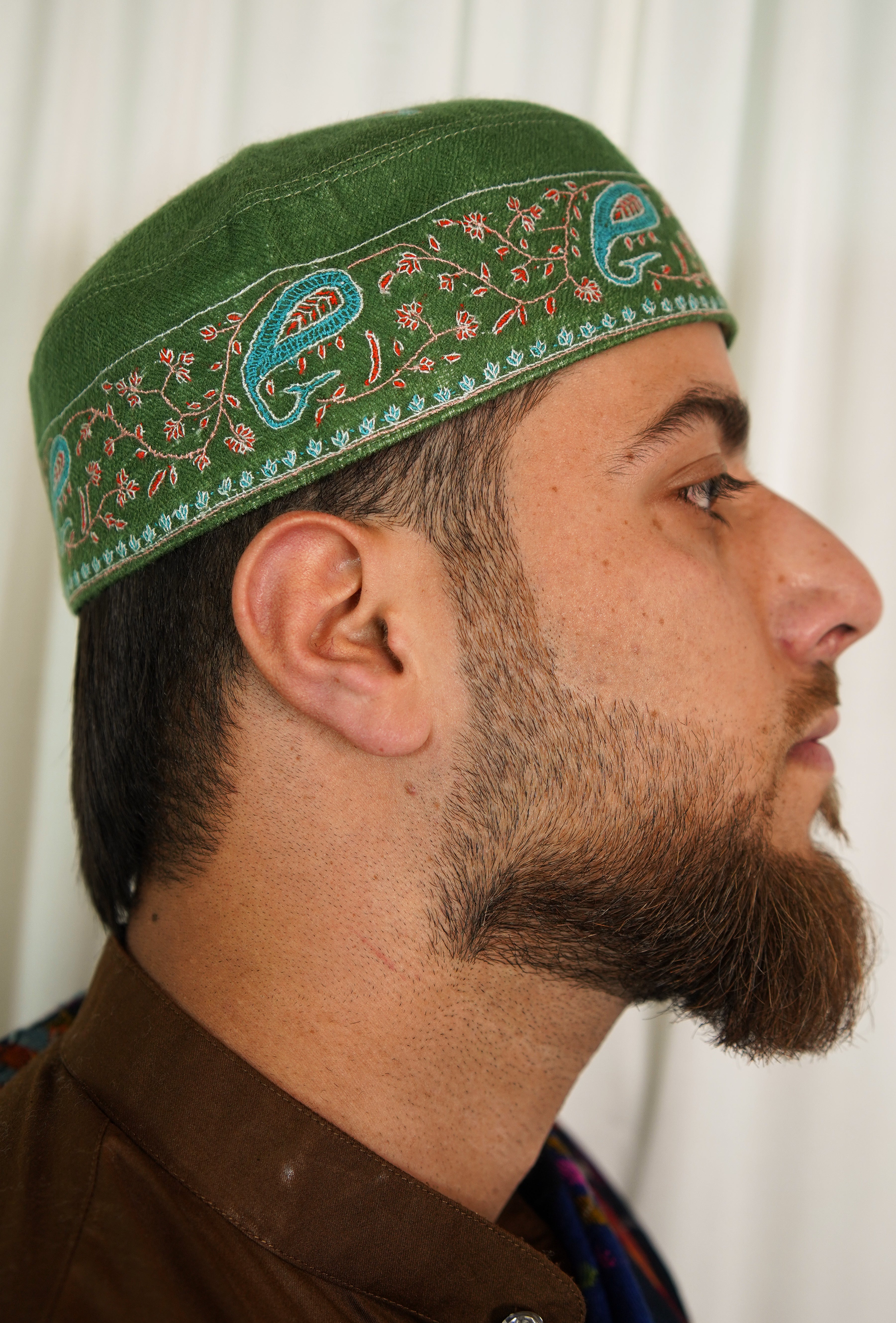 Sozni embroidery cap T025