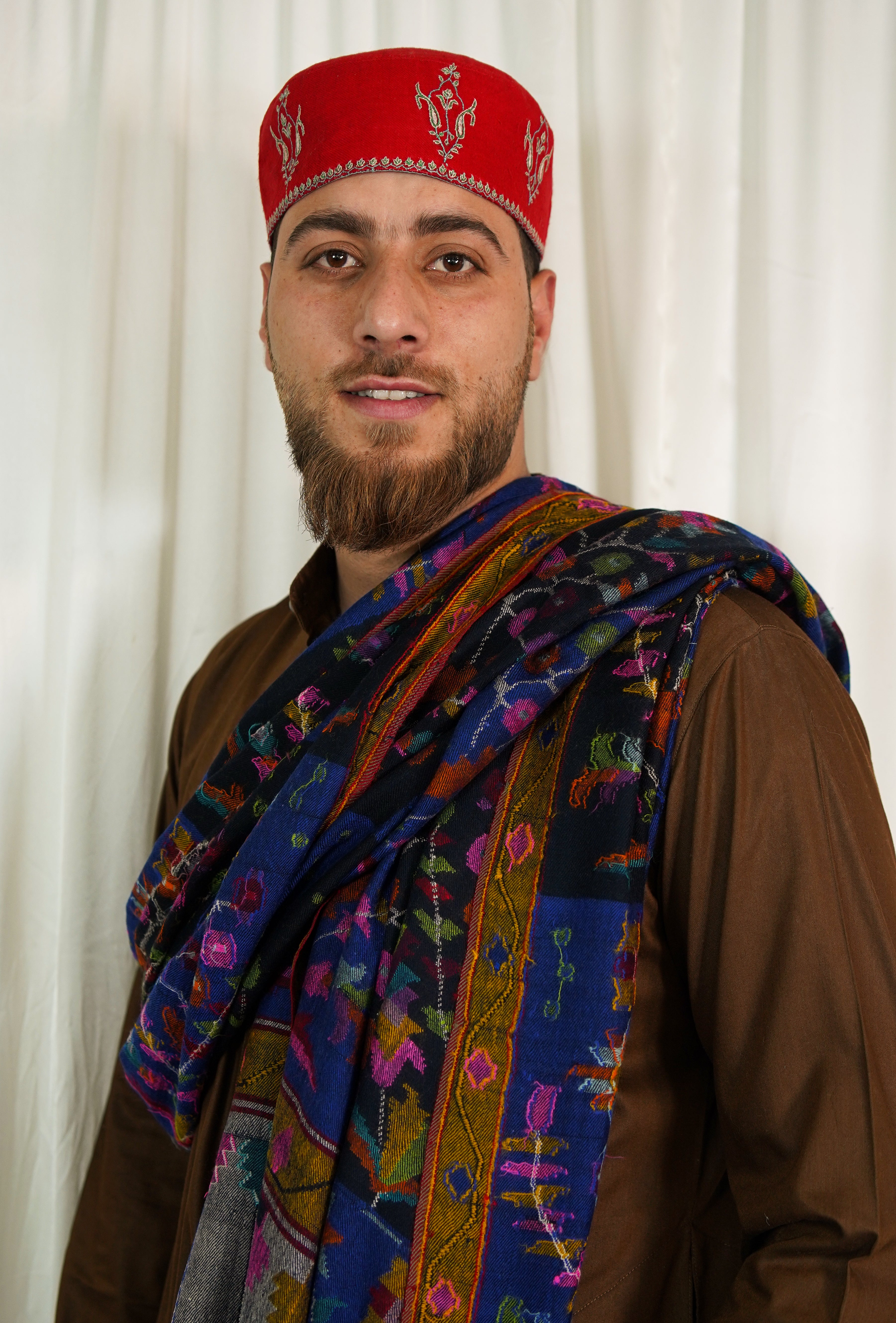 Sozni embroidery cap T026