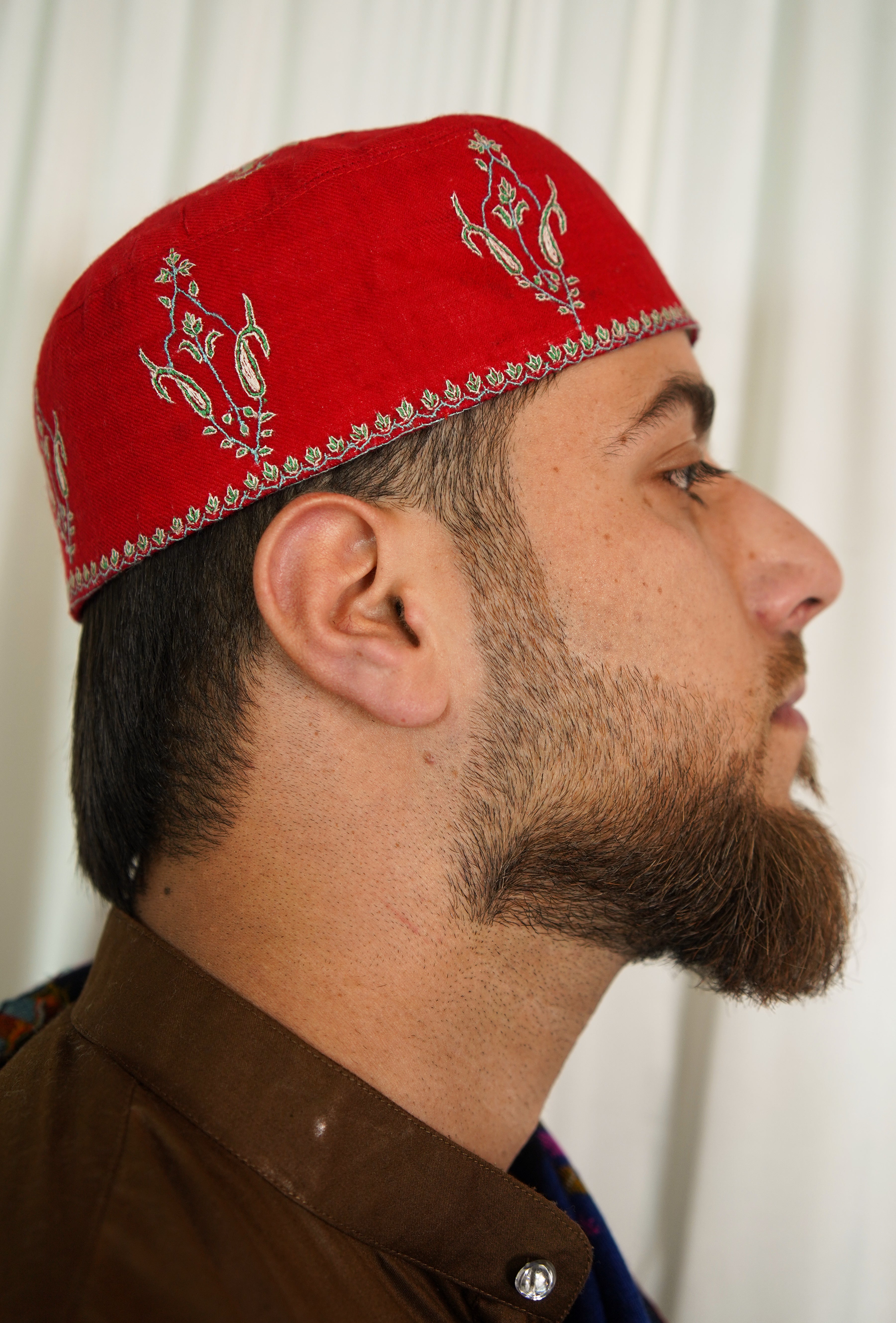 Sozni embroidery cap T026