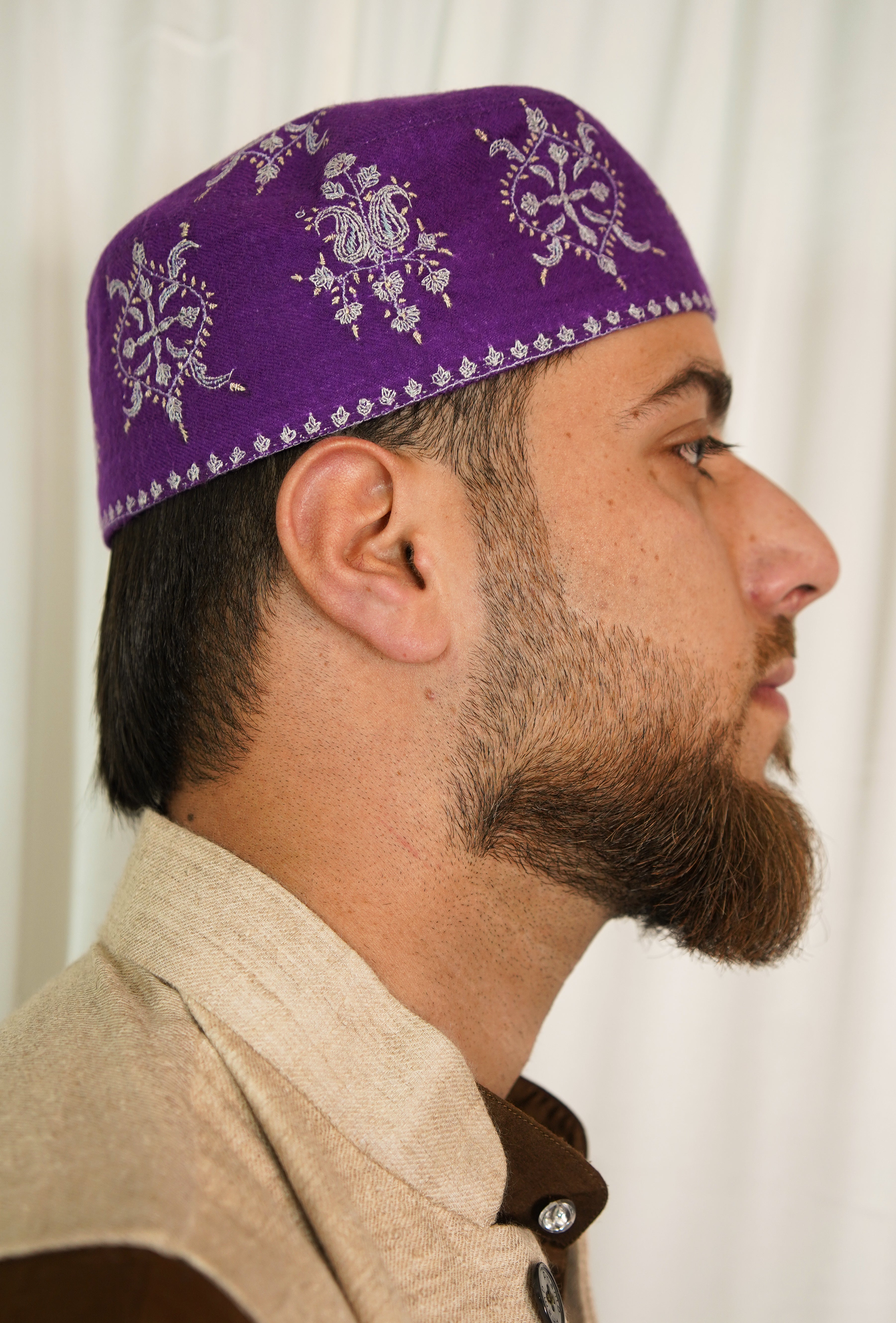 Sozni embroidery cap T027