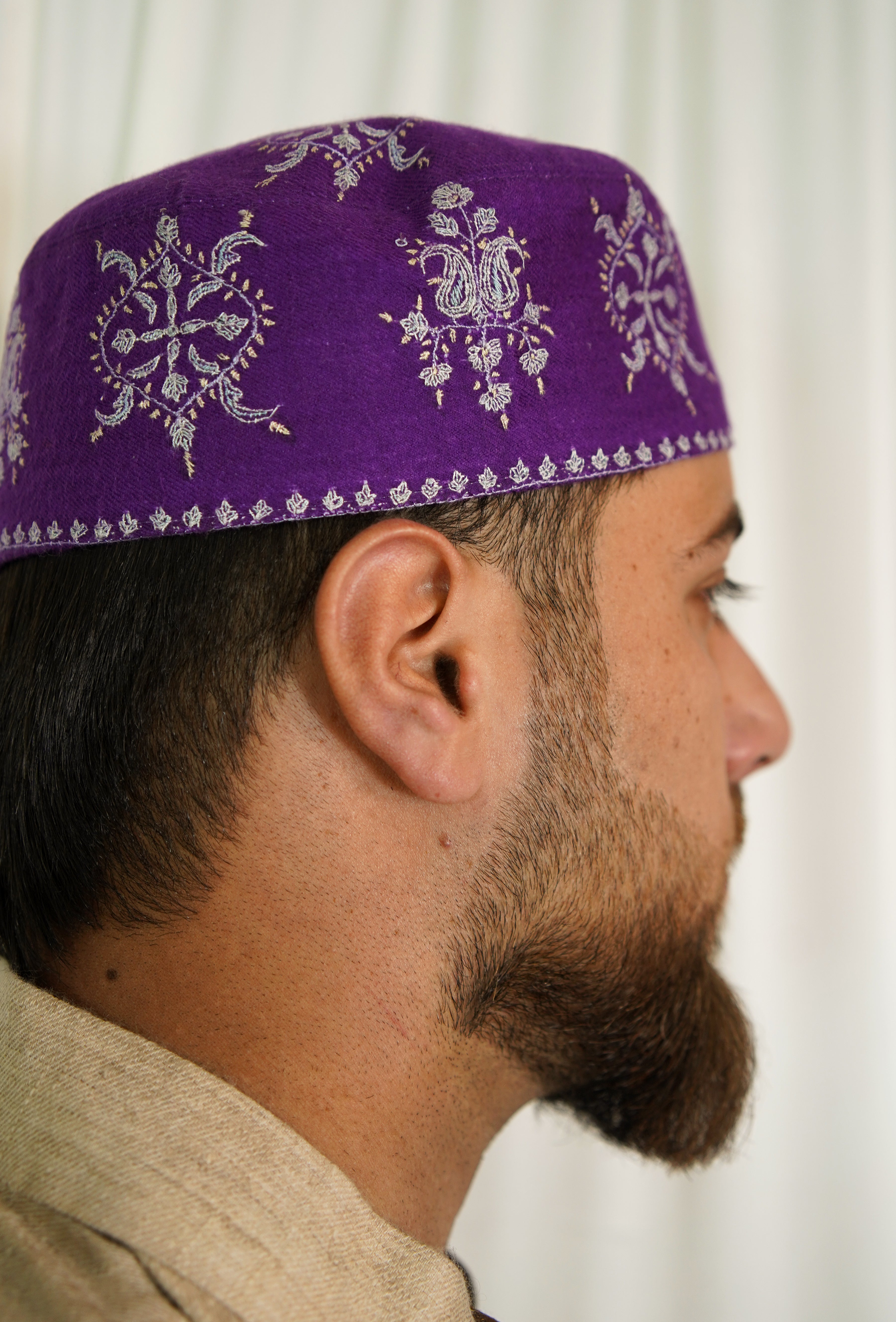 Sozni embroidery cap T027