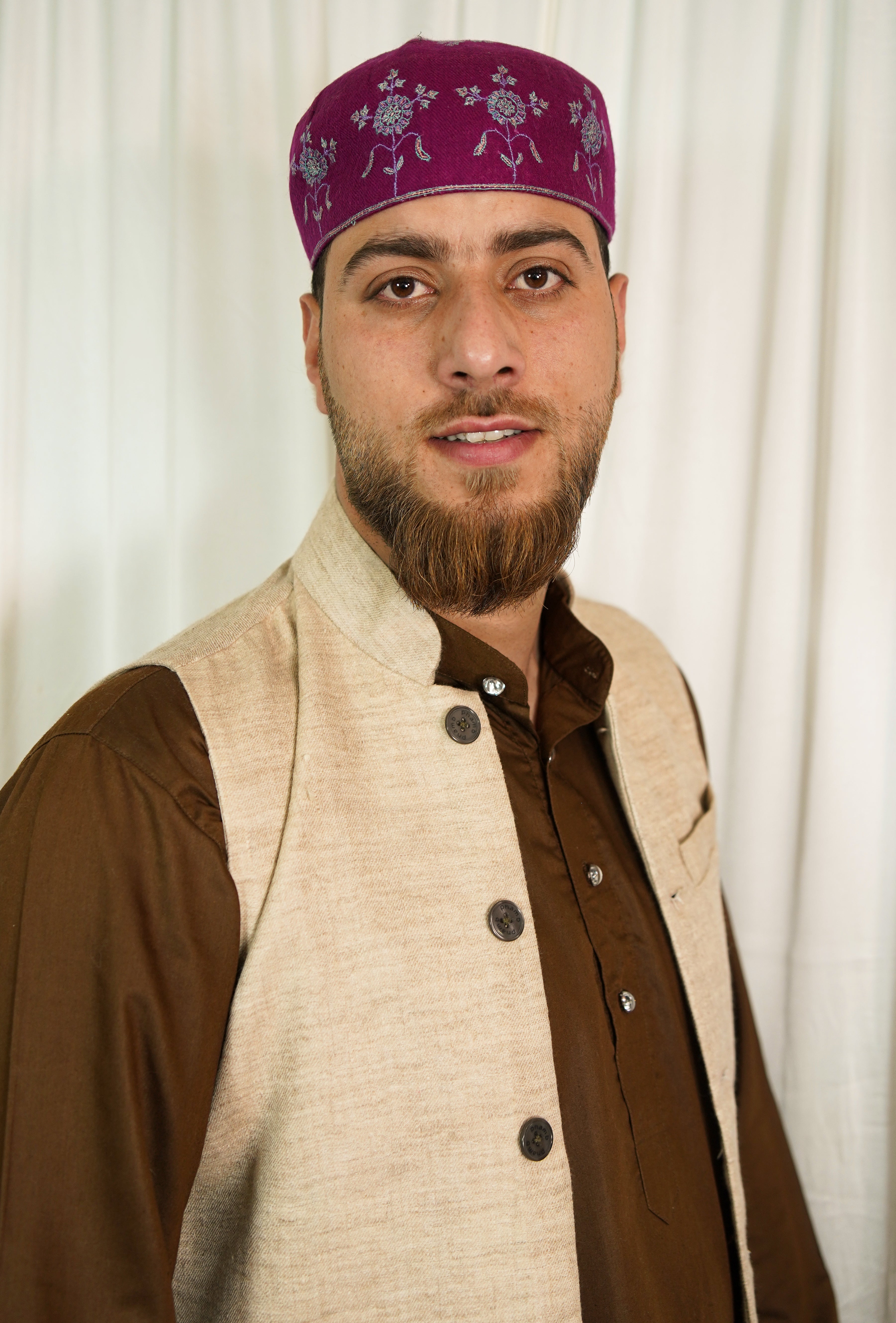 Sozni embroidery cap T028