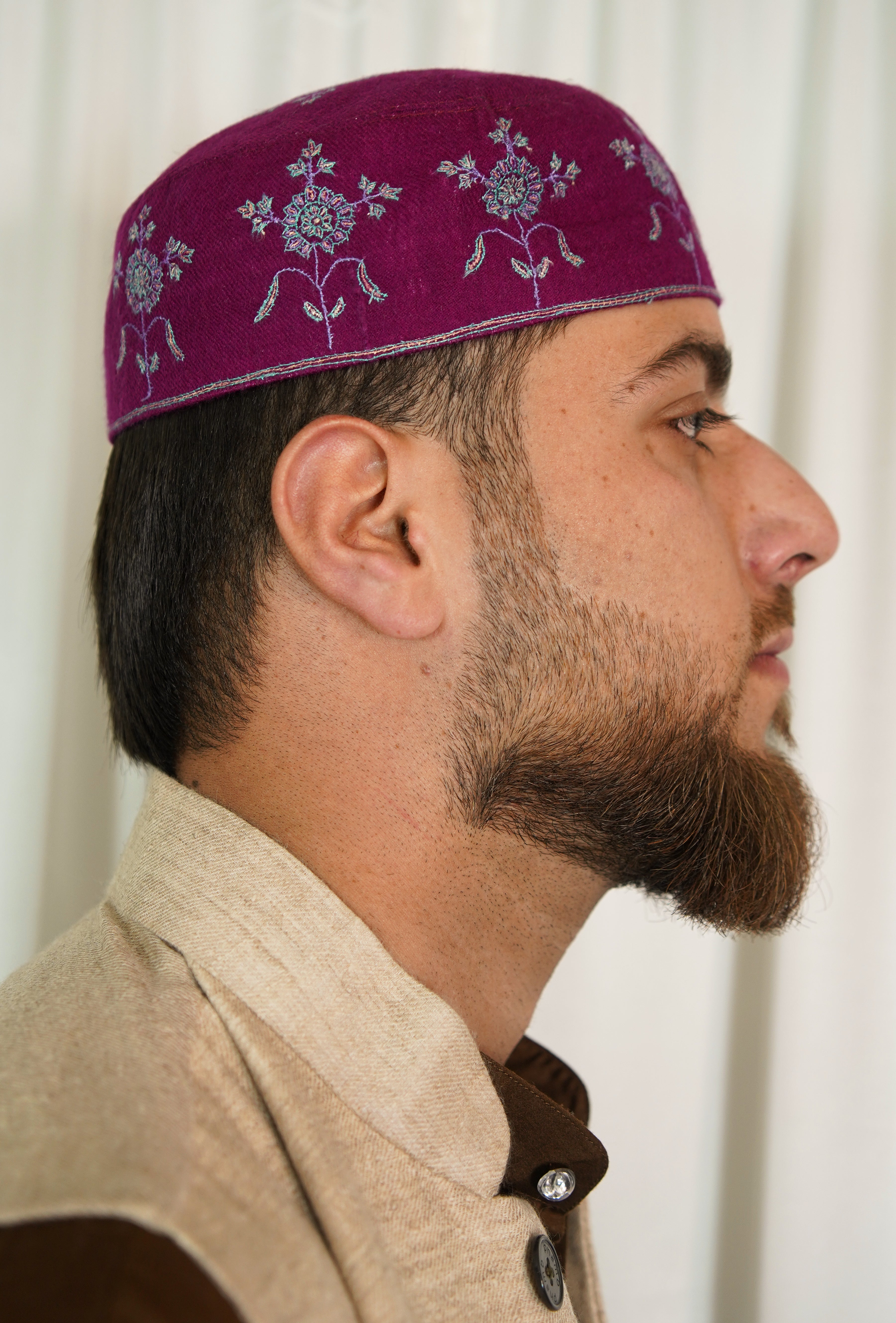 Sozni embroidery cap T028