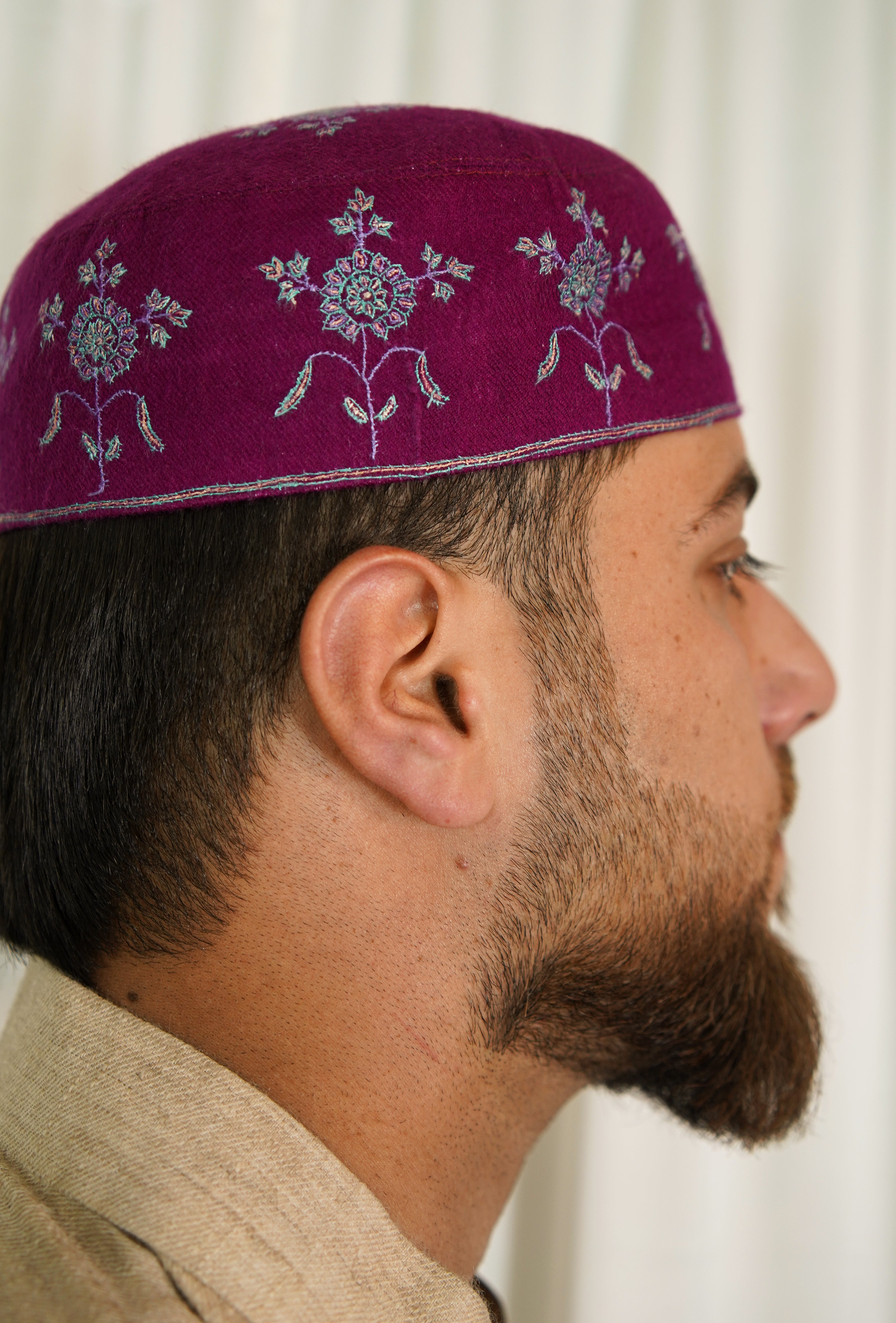 Sozni embroidery cap T028