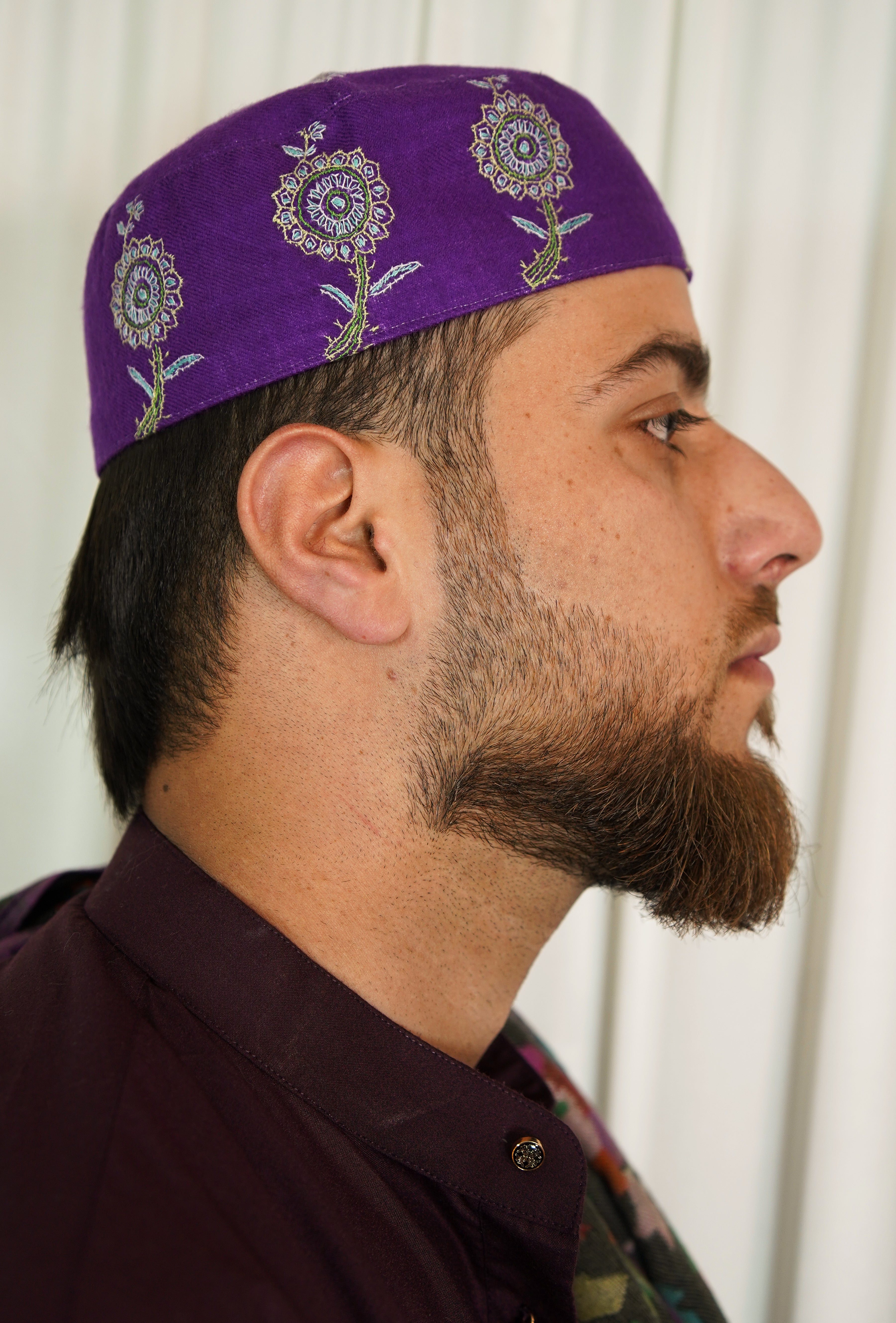 Sozni embroidery cap T029