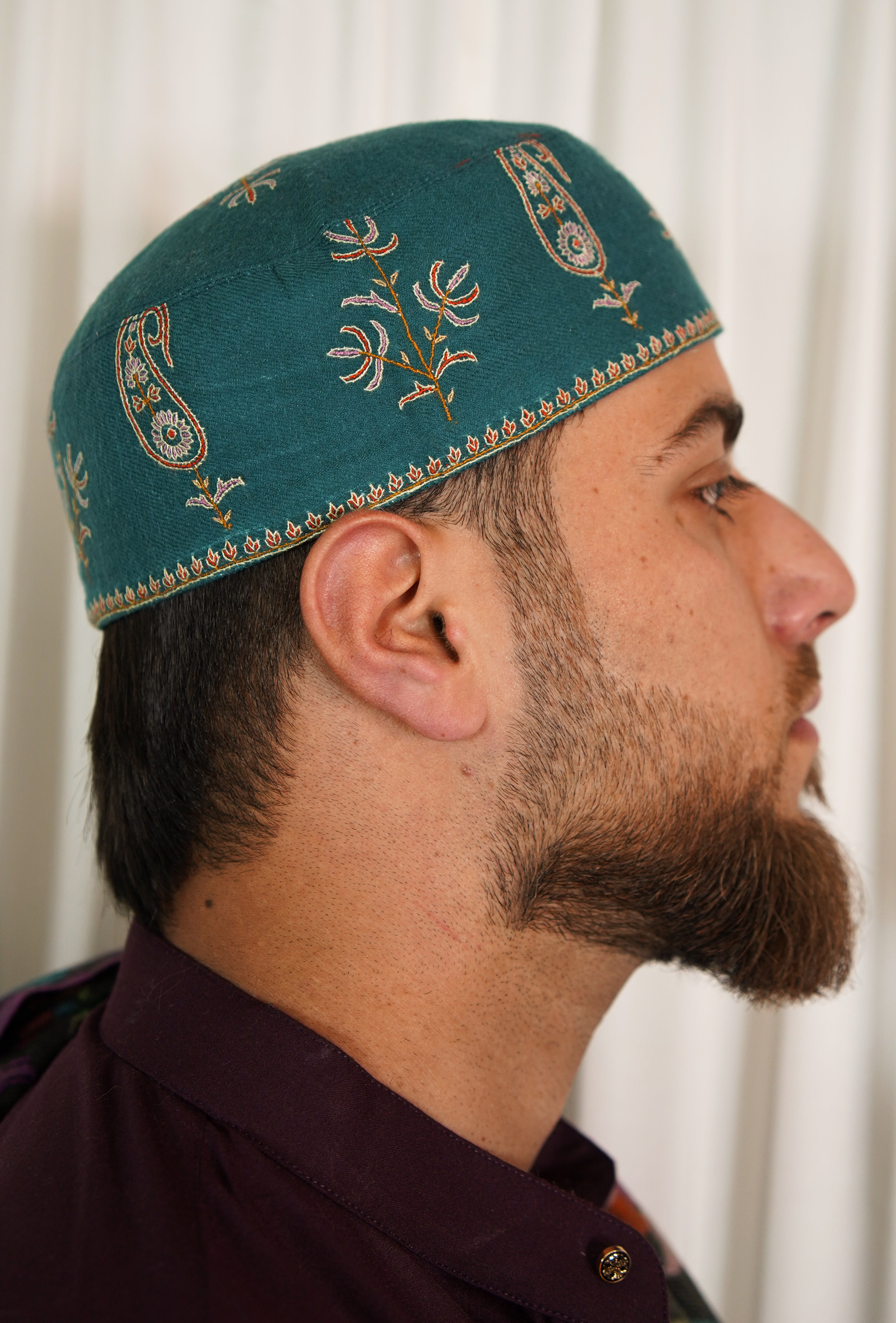 Sozni embroidery cap T031