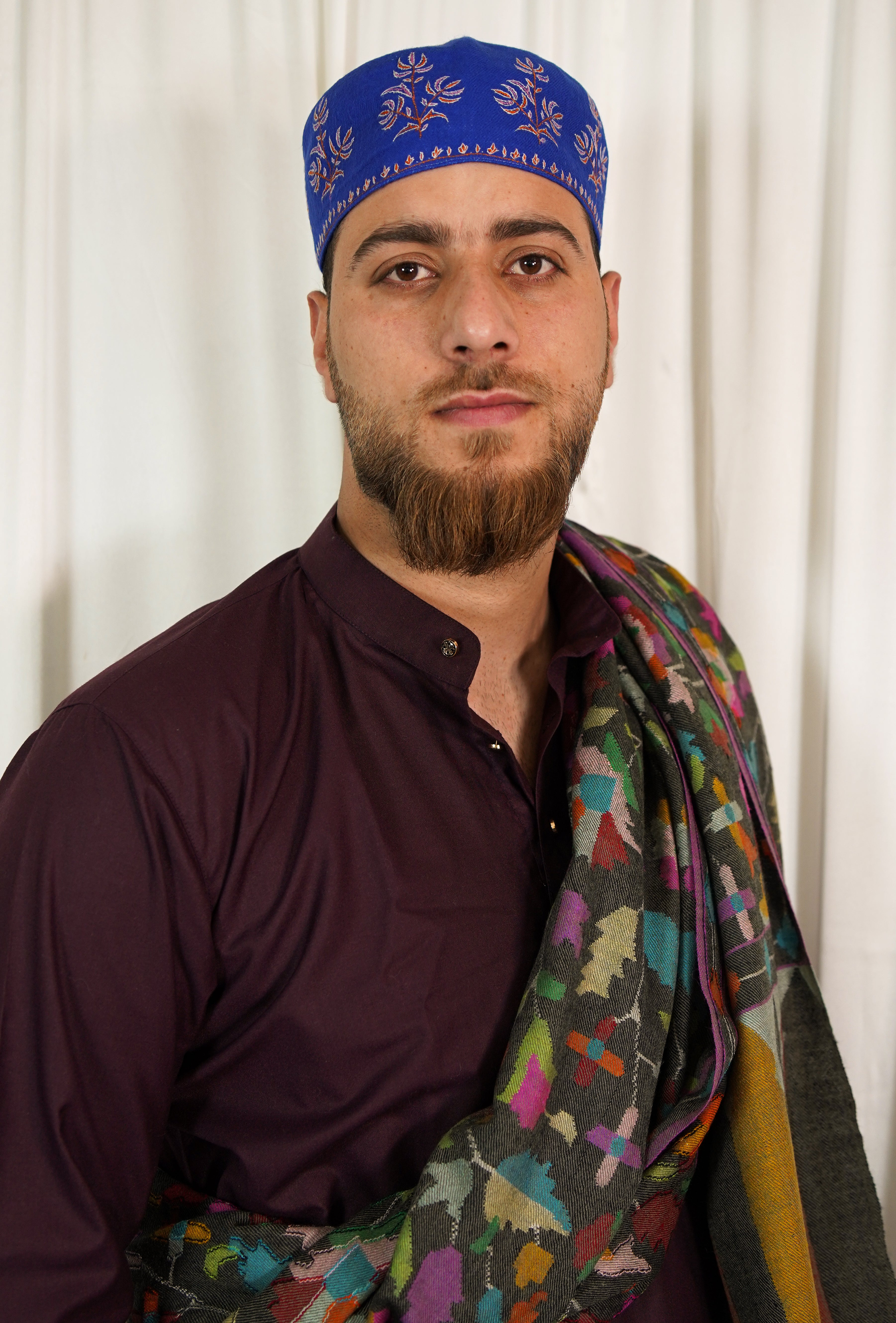 Sozni embroidery cap T032