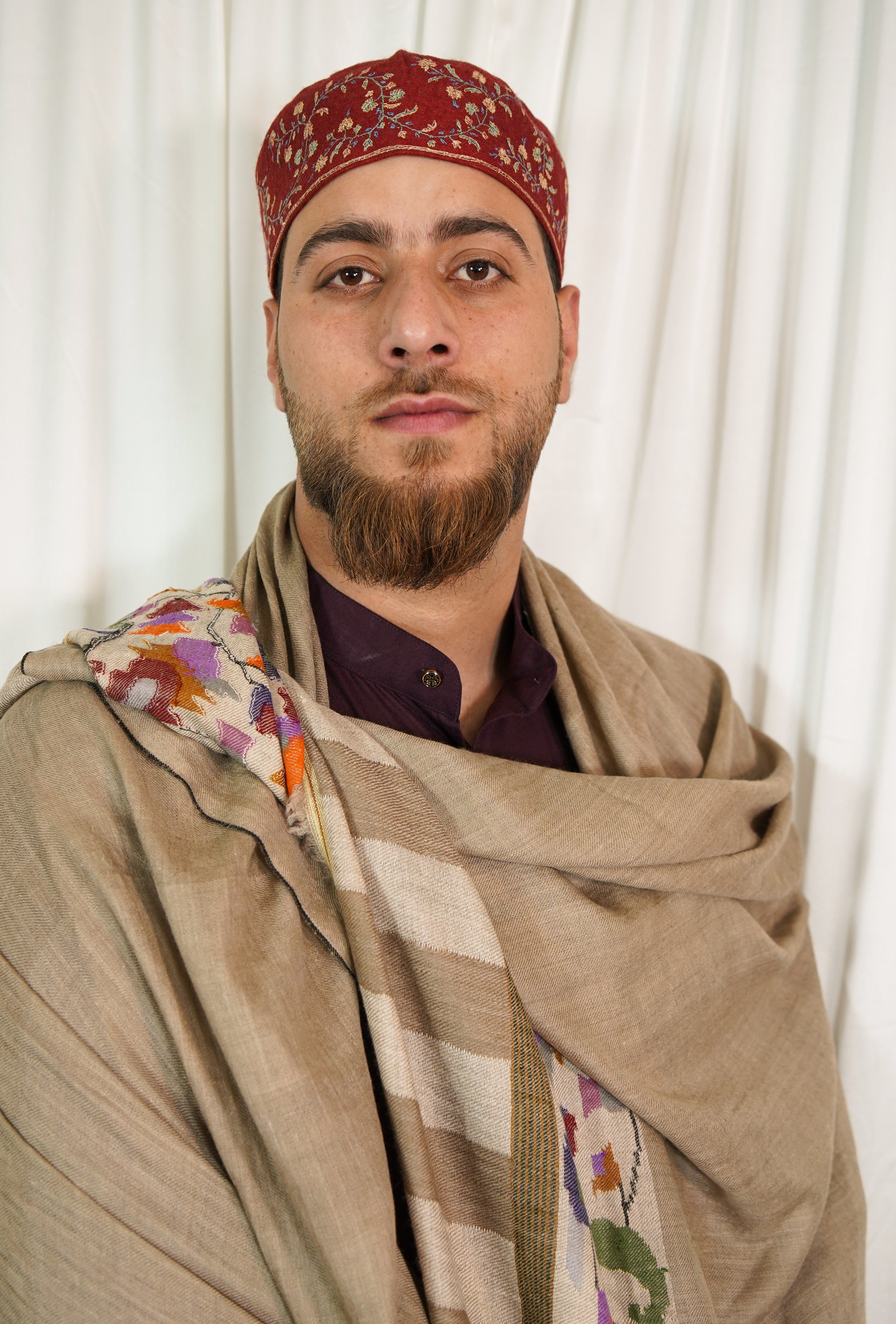 Sozni embroidery cap T033