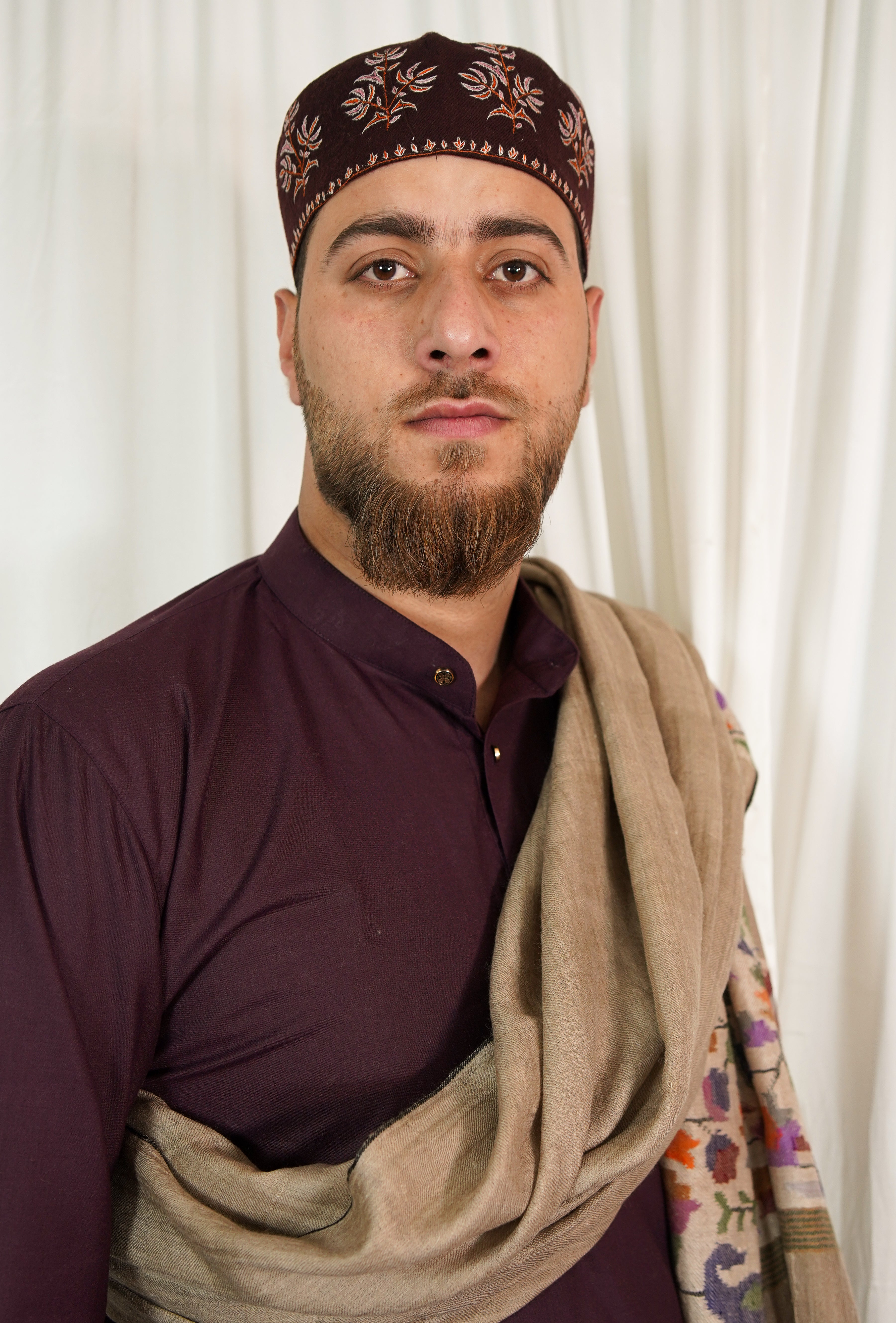 Sozni embroidery cap T035