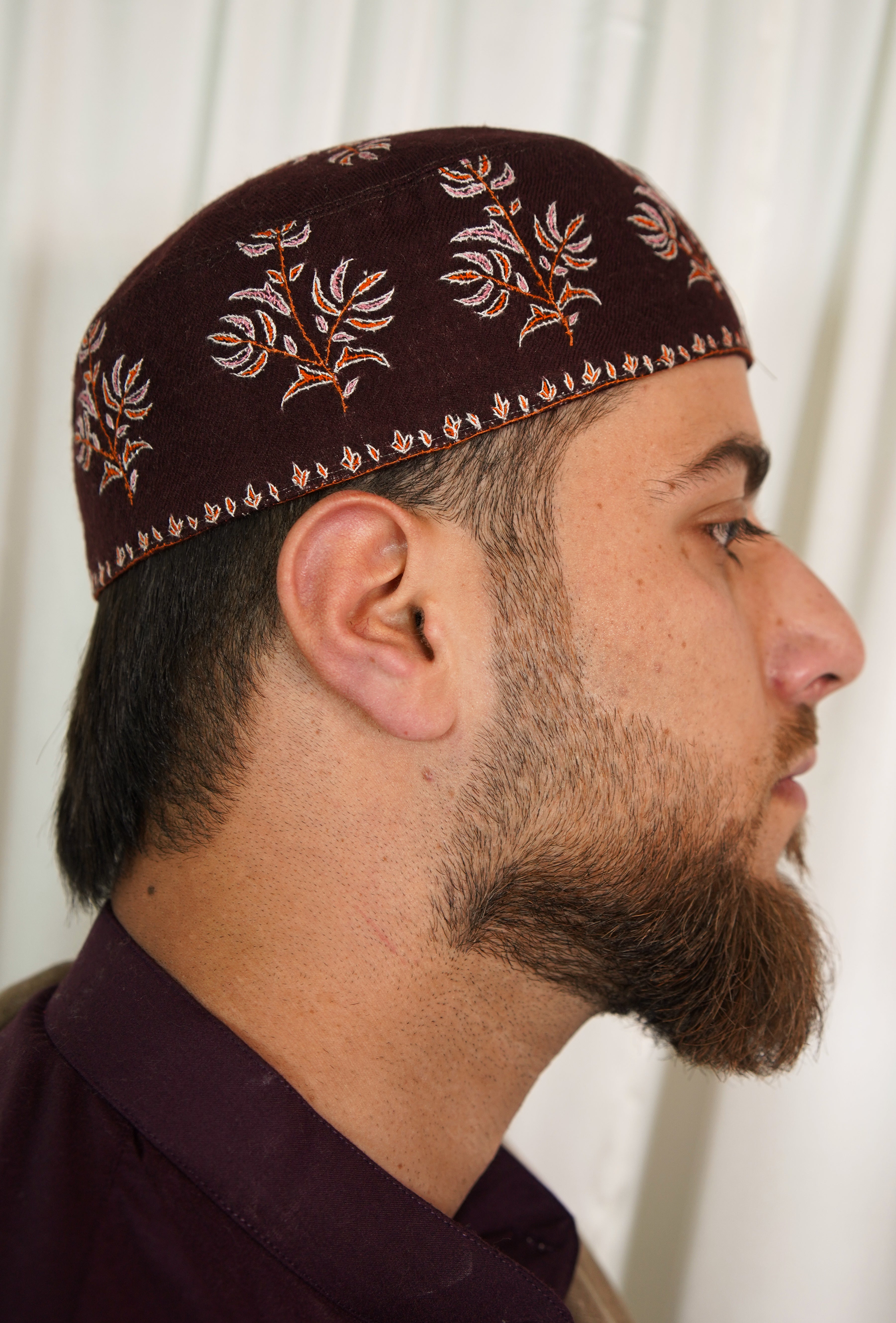 Sozni embroidery cap T035