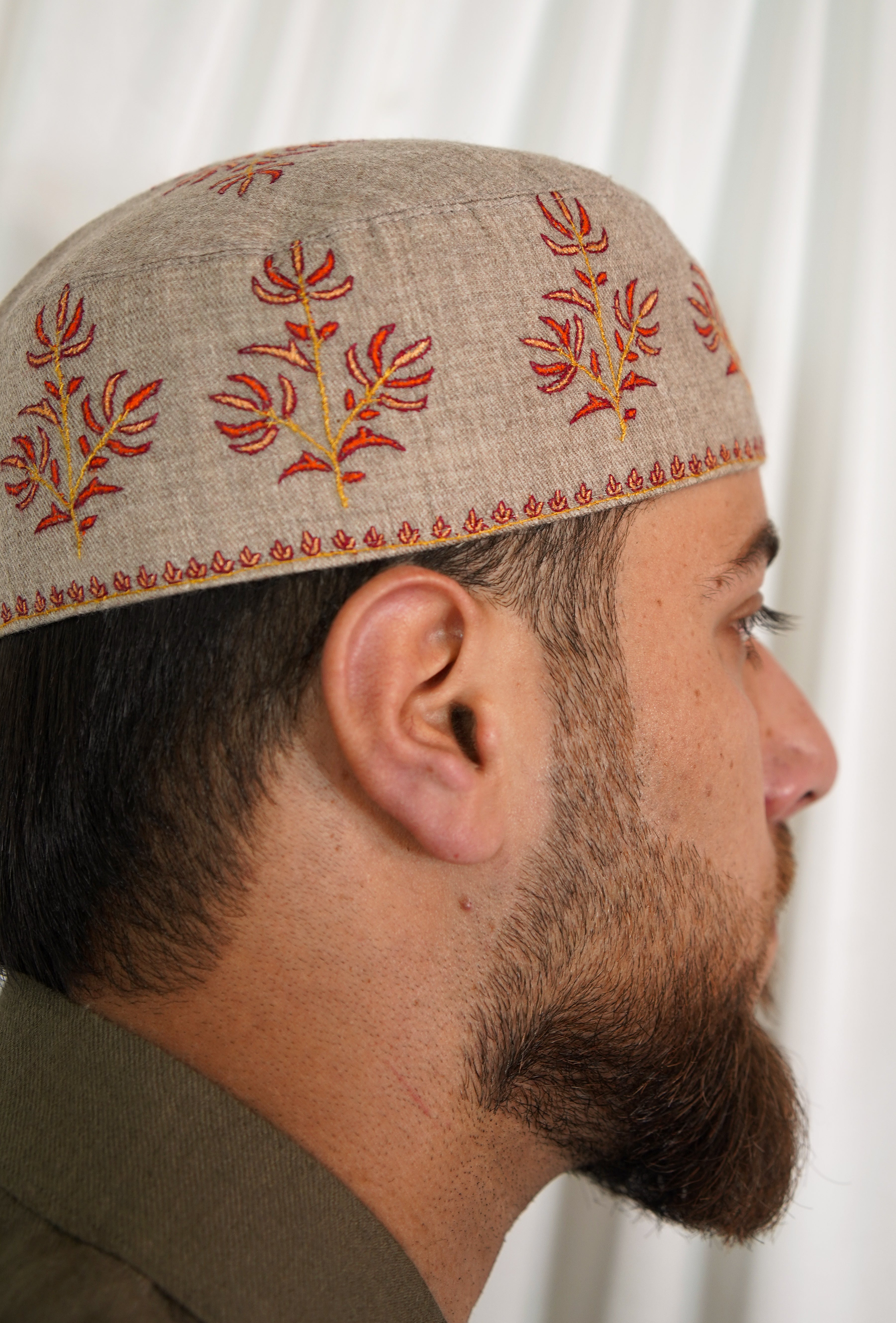 Sozni embroidery cap T036