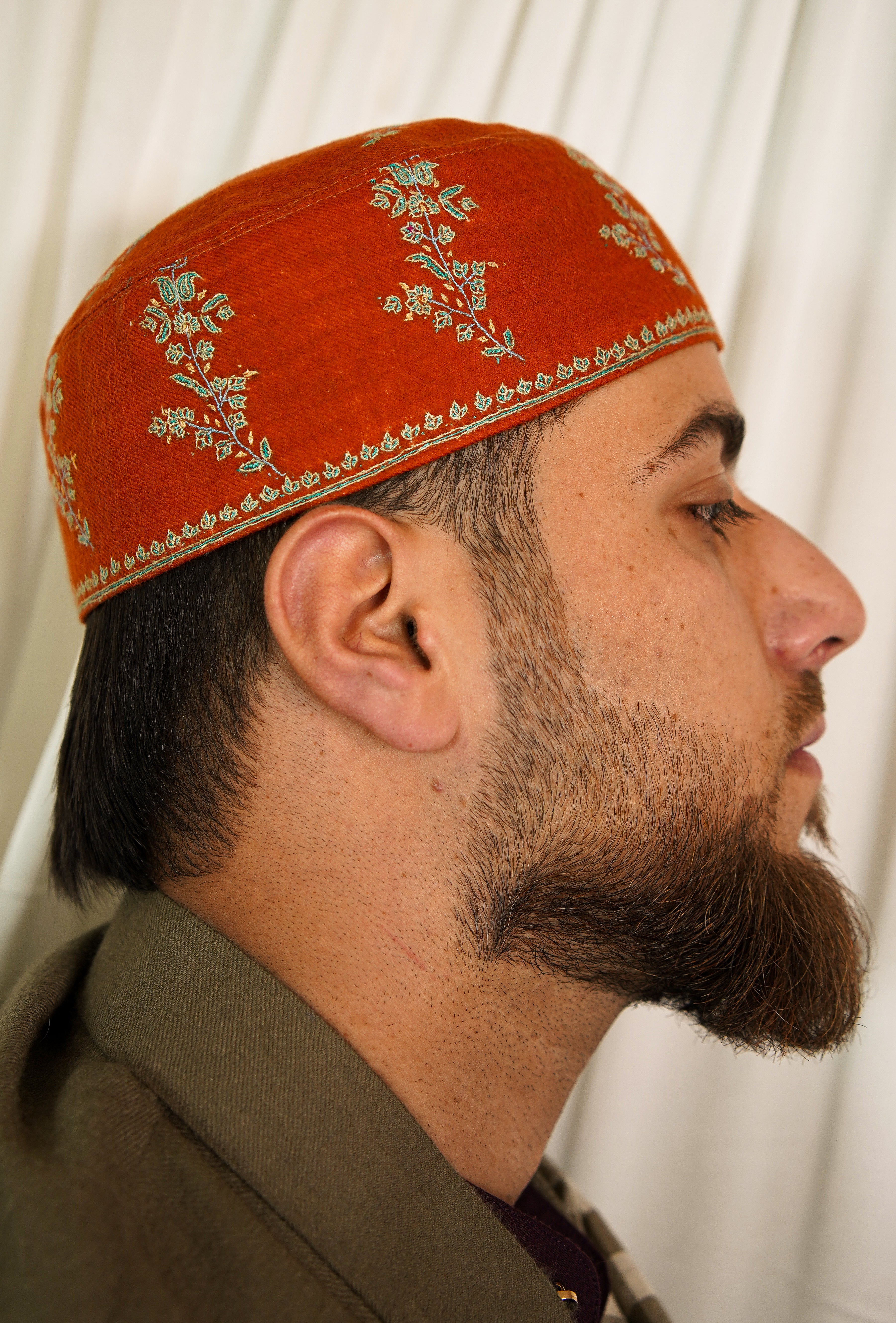 Sozni embroidery cap T039