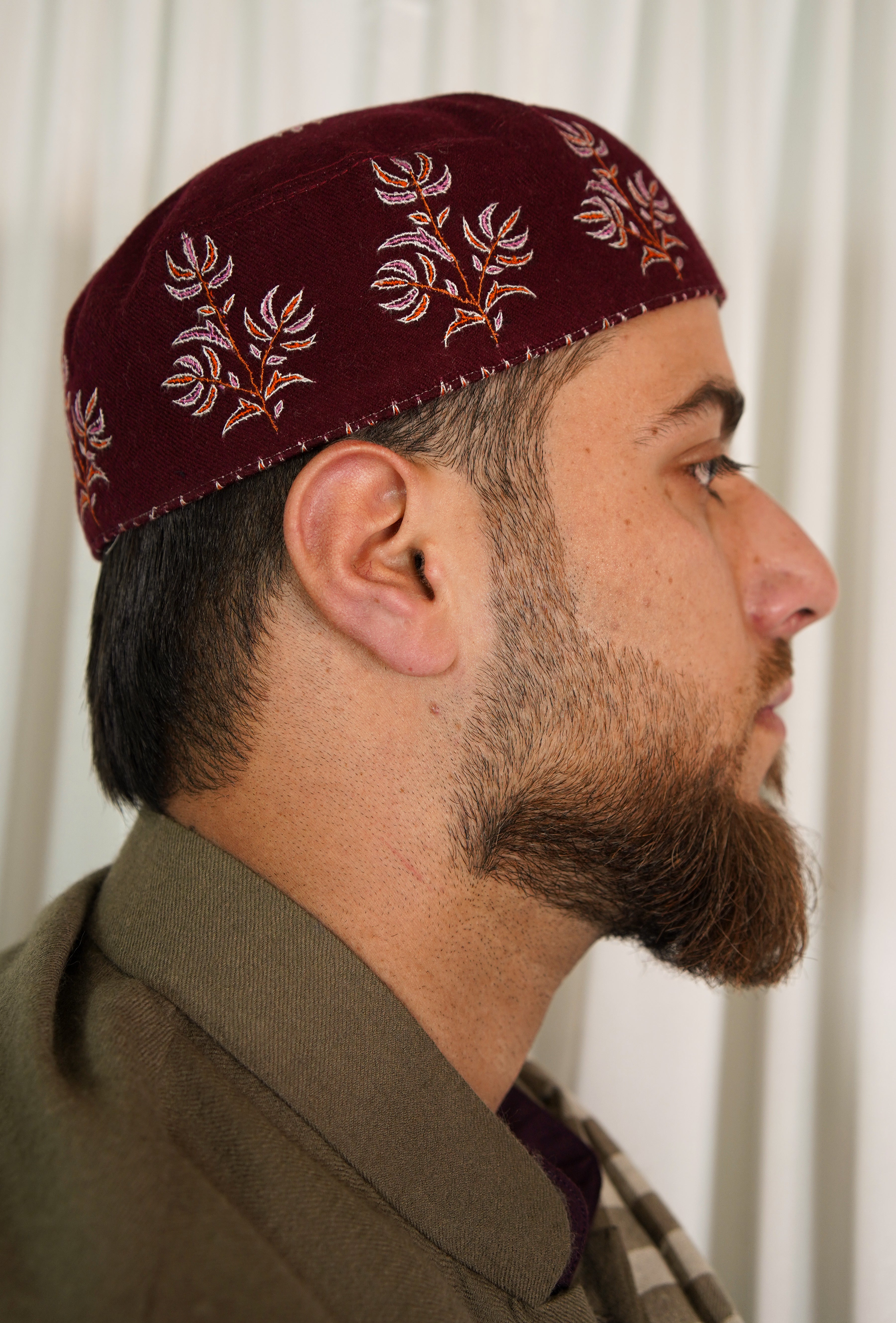 Sozni embroidery cap T040