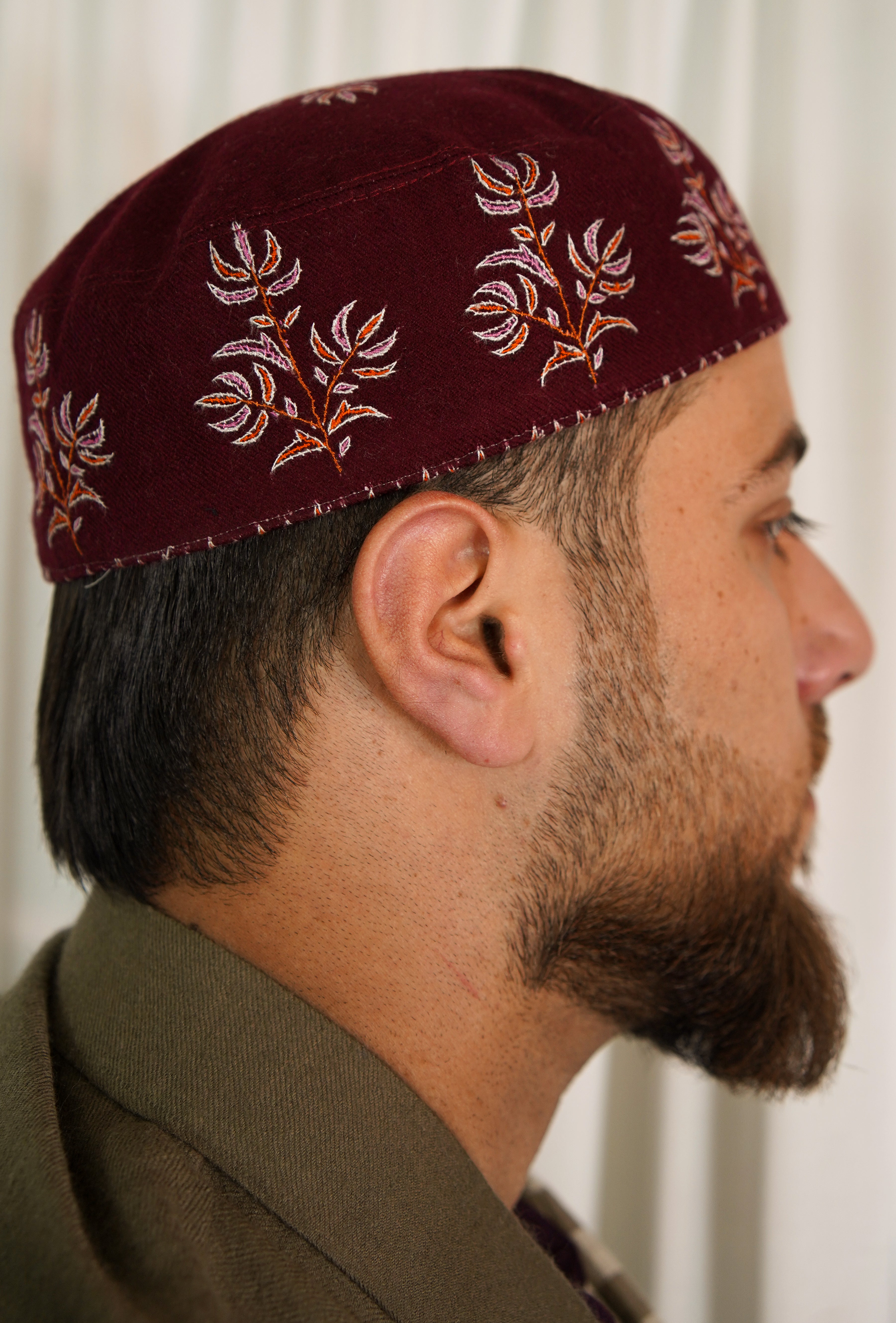 Sozni embroidery cap T040