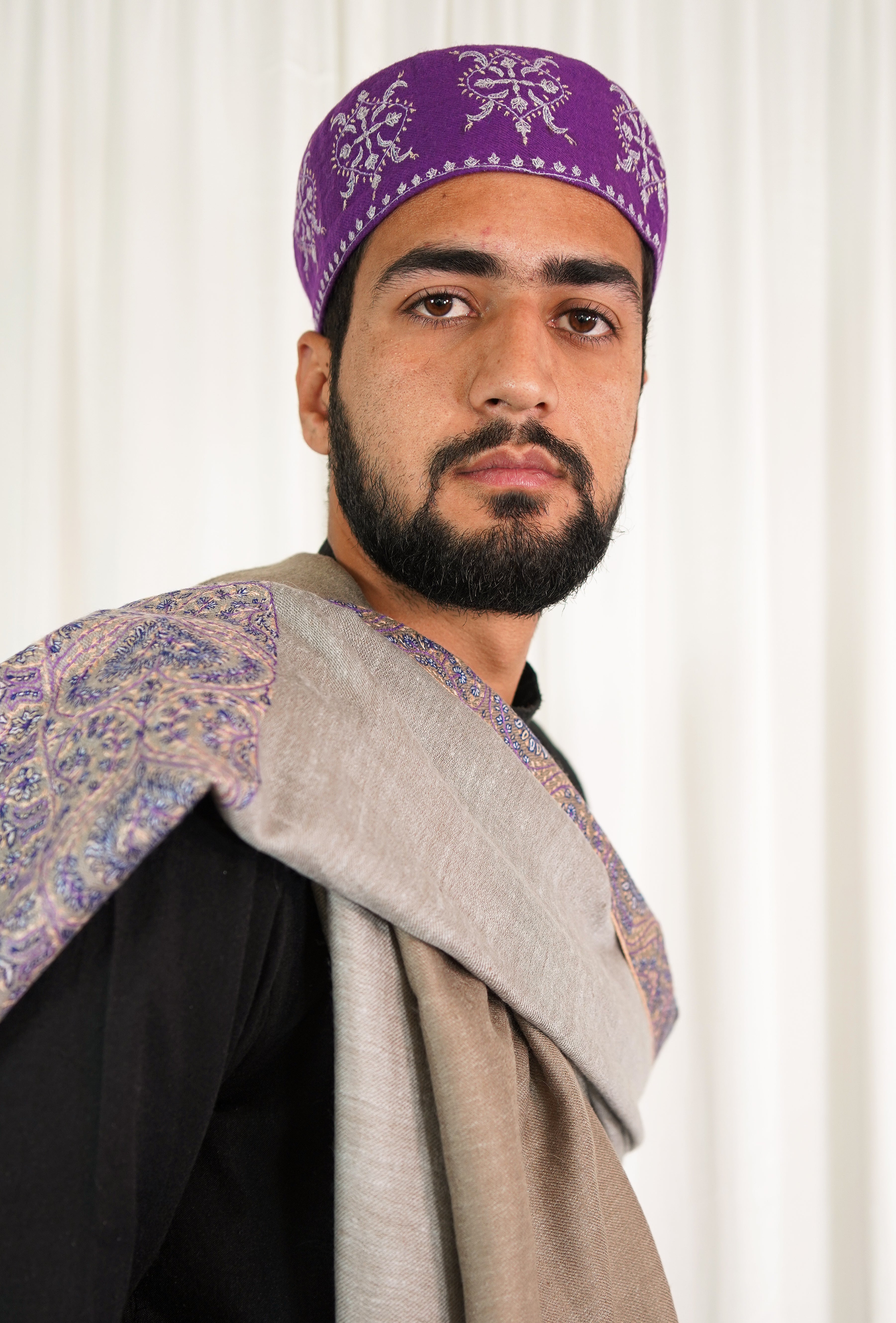 Sozni embroidery cap T043