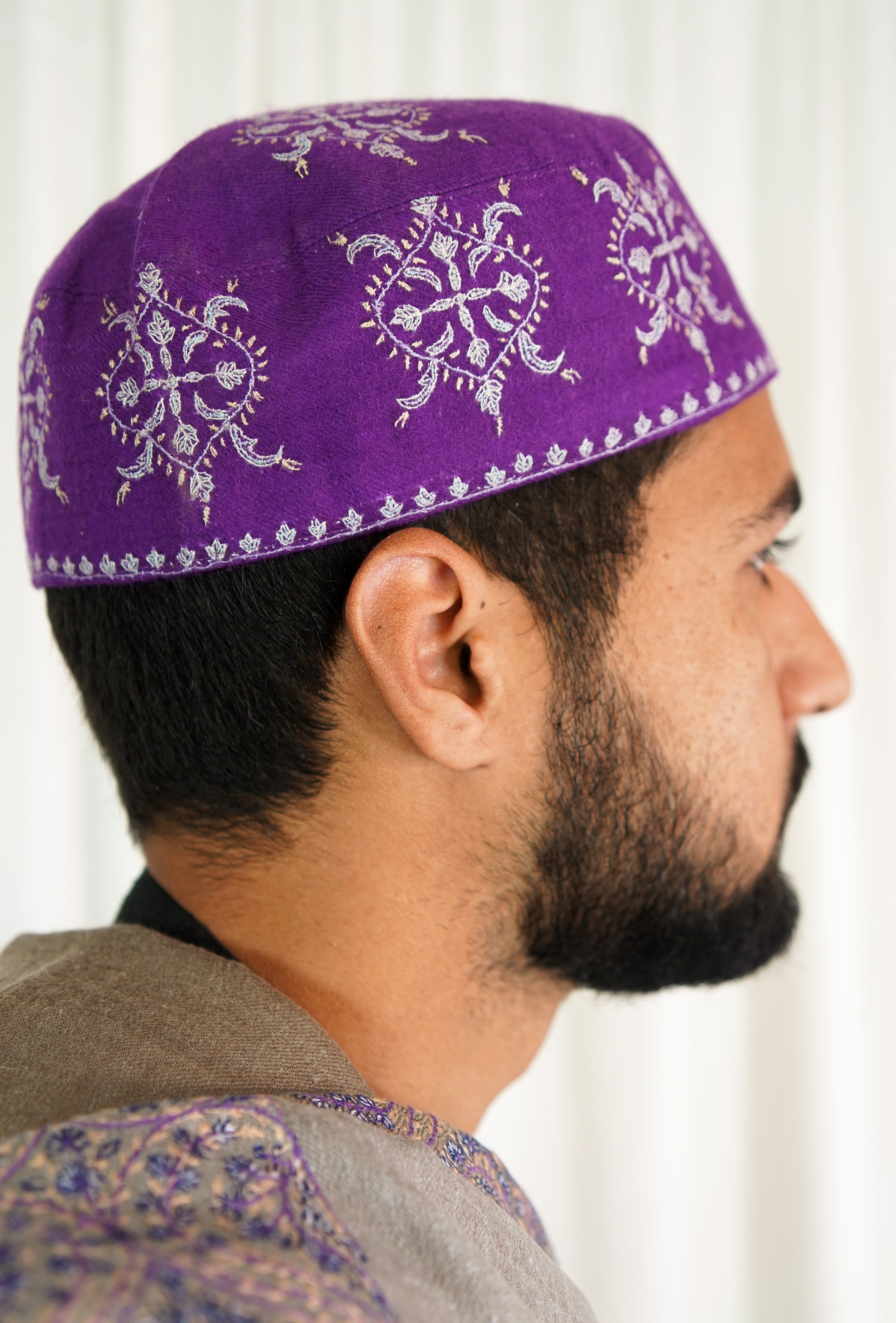 Sozni embroidery cap T043
