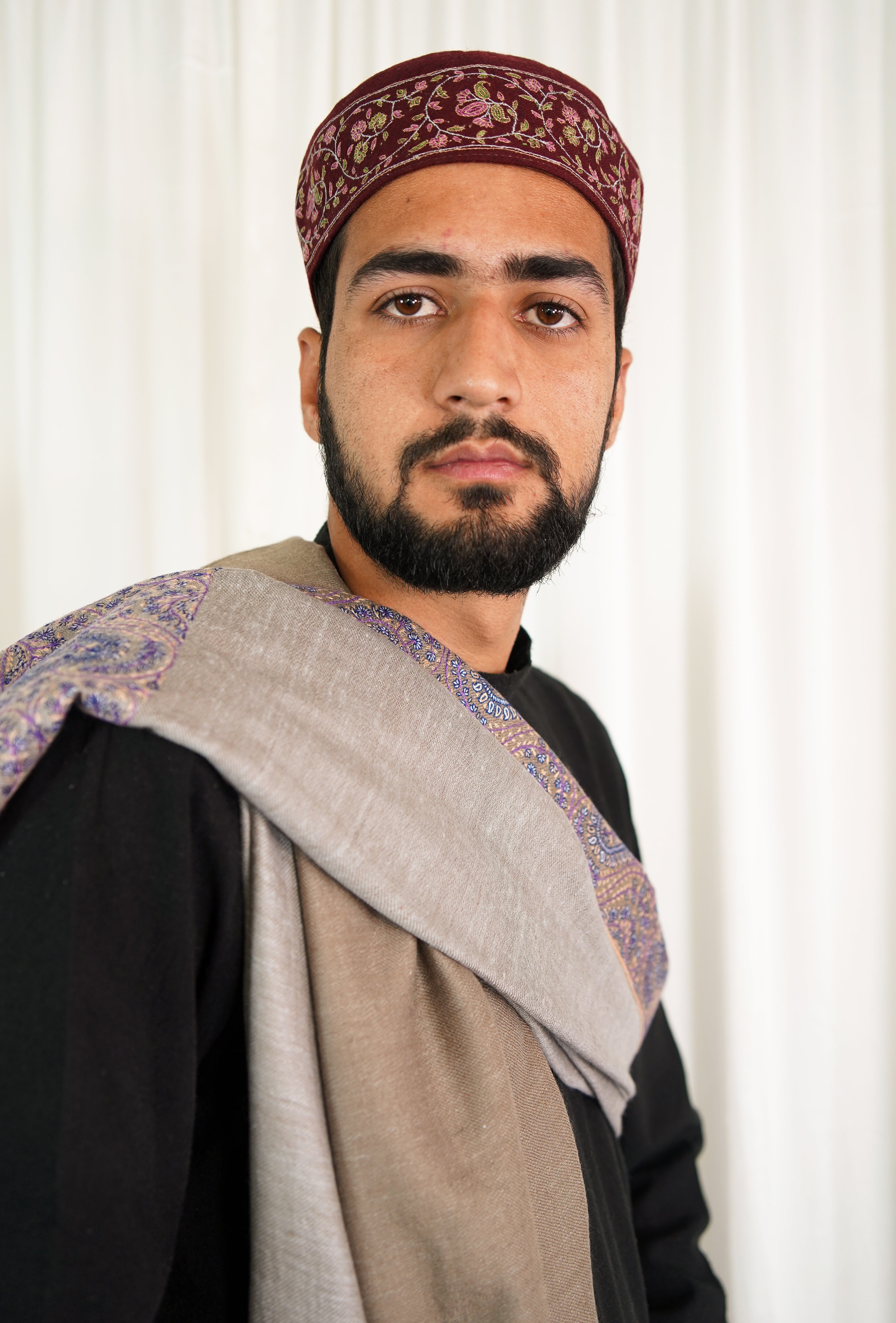 Sozni embroidery cap T044