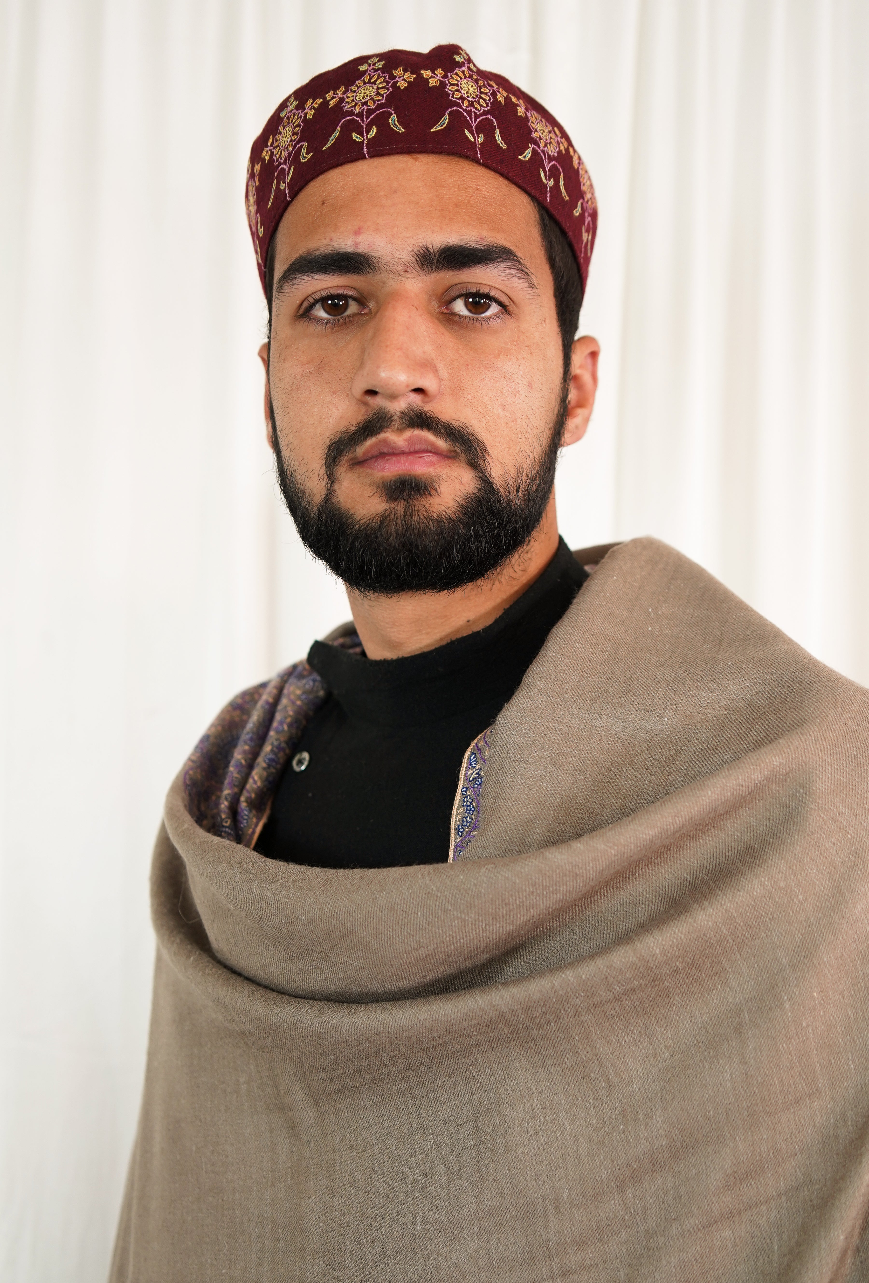 Sozni embroidery cap T046